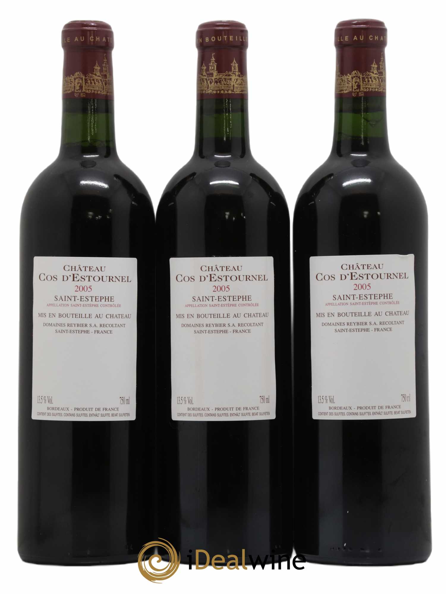 Cos d'Estournel 2ème Grand Cru Classé 2005 - Lot de 6 bouteilles - 4