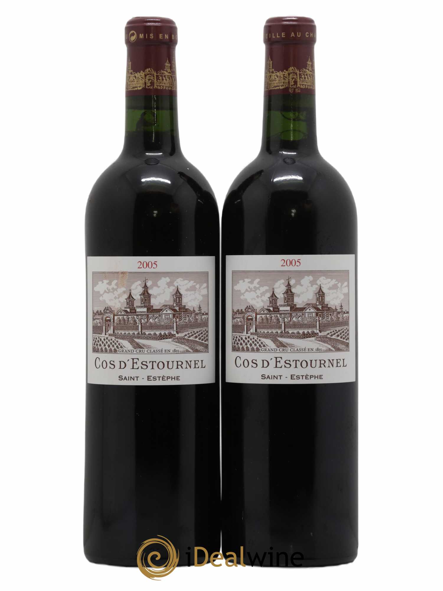 Cos d'Estournel 2ème Grand Cru Classé 2005 - Lot de 2 bouteilles - 0