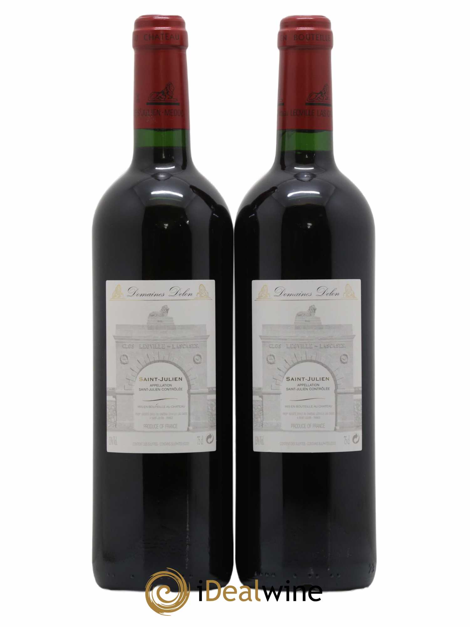 Château Léoville Las Cases 2ème Grand Cru Classé 2005 - Lot de 2 bouteilles - 1