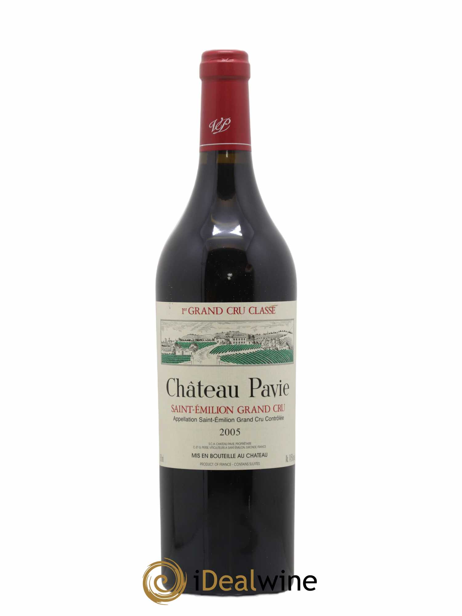 Château Pavie 1er Grand Cru Classé A 2005 - Lot de 1 bouteille - 0