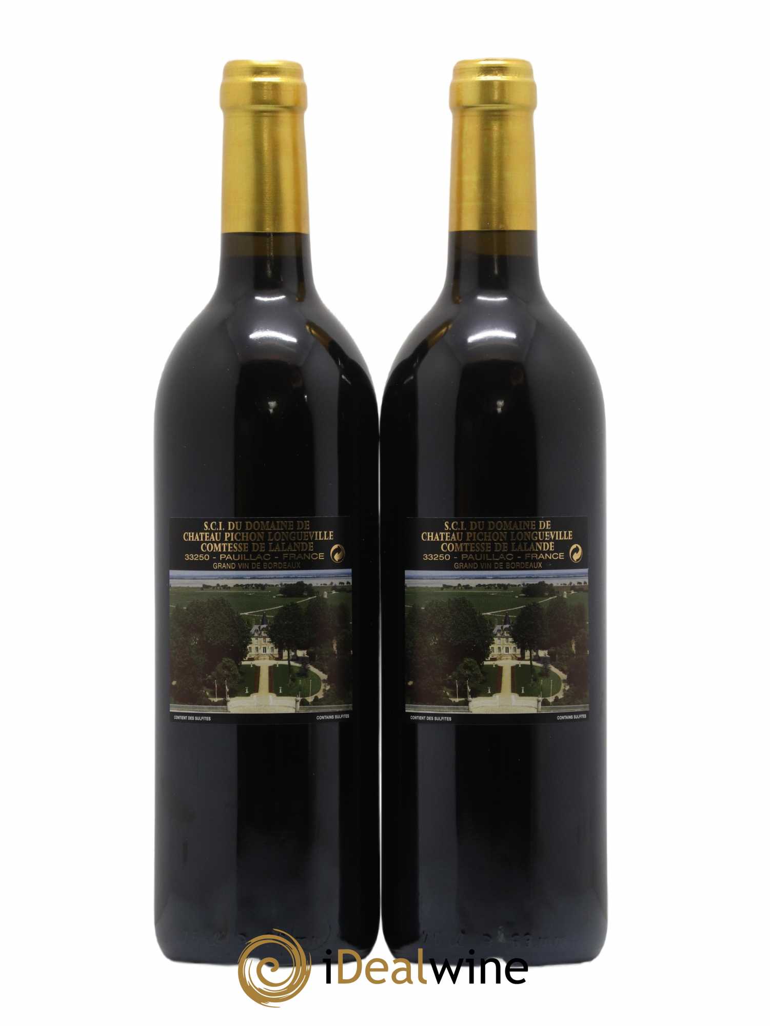 Château Pichon Longueville Comtesse de Lalande 2ème Grand Cru Classé 2005 - Lot de 2 bouteilles - 1