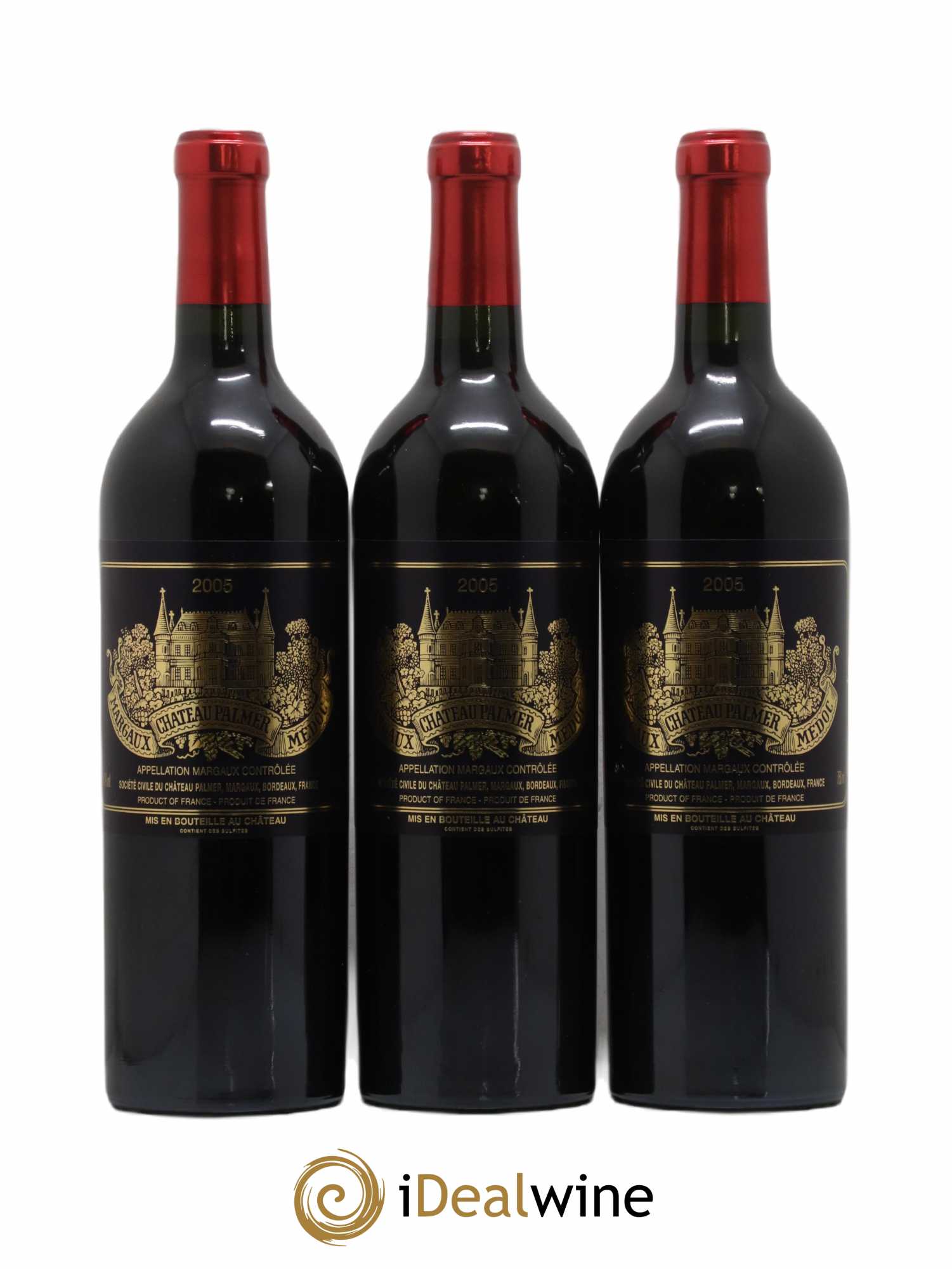 Château Palmer 3ème Grand Cru Classé 2005 - Lot de 6 bouteilles - 1