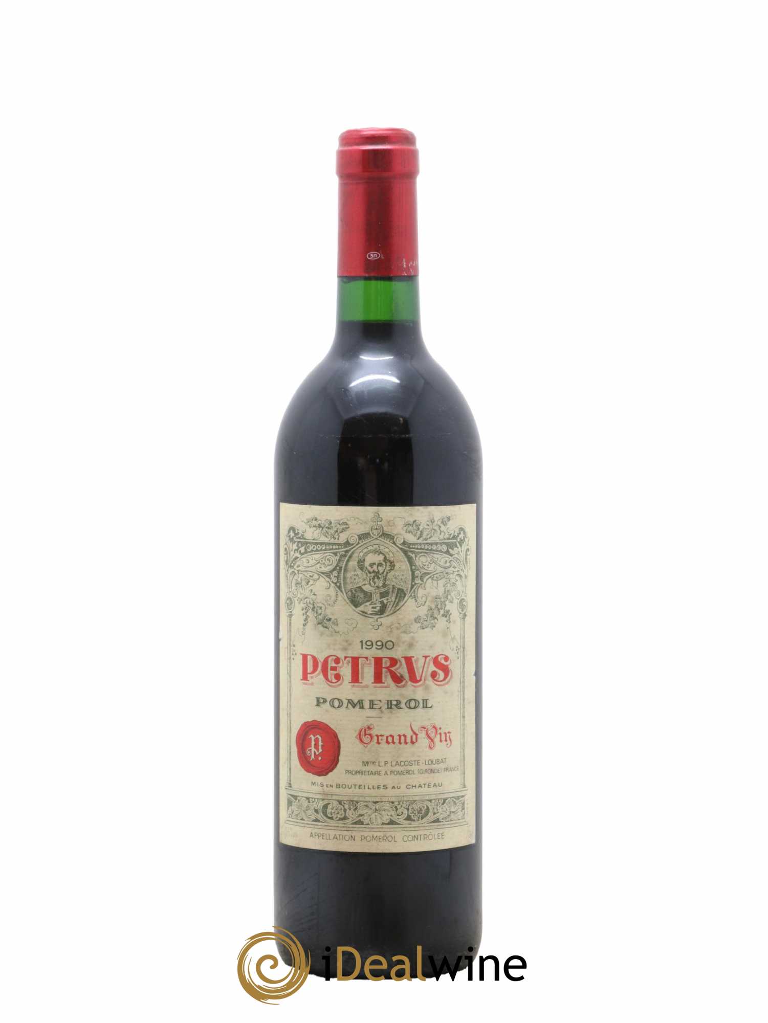 Petrus 1990 - Lot de 1 bouteille - 0