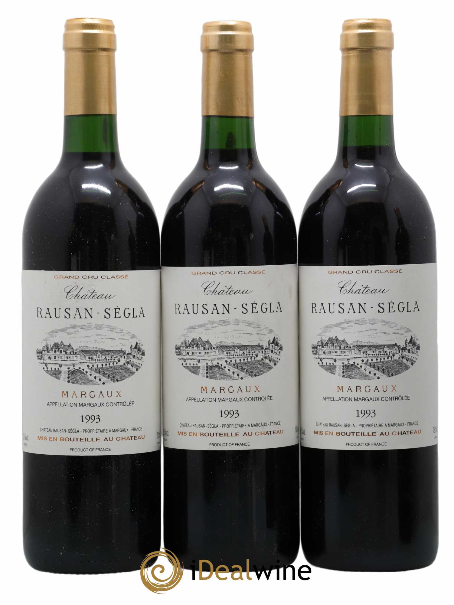 Château Rauzan Ségla Grand Cru Classé 1993 - Lot de 6 bouteilles - 1