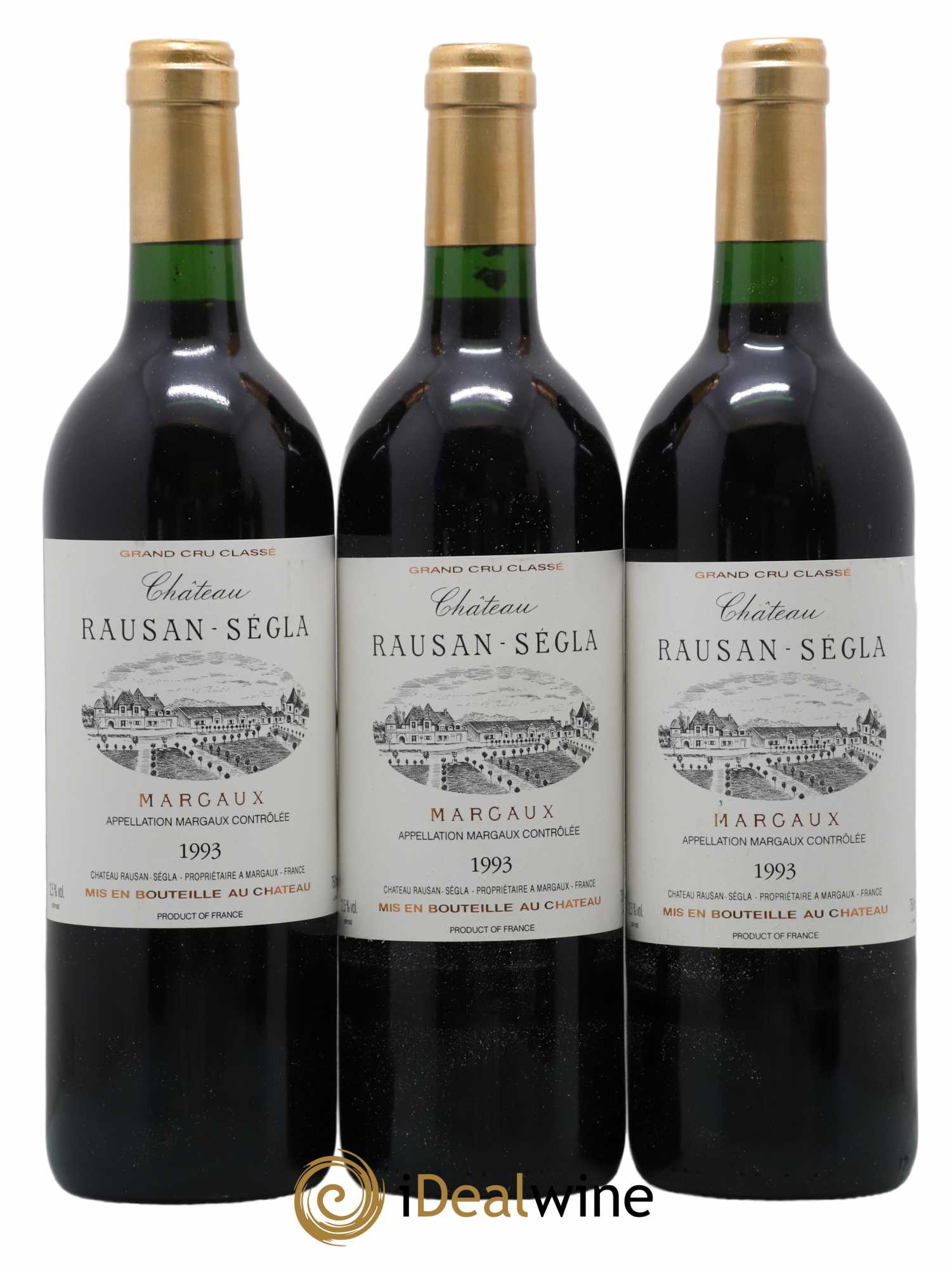Château Rauzan Ségla Grand Cru Classé 1993 - Lot de 6 bouteilles - 2