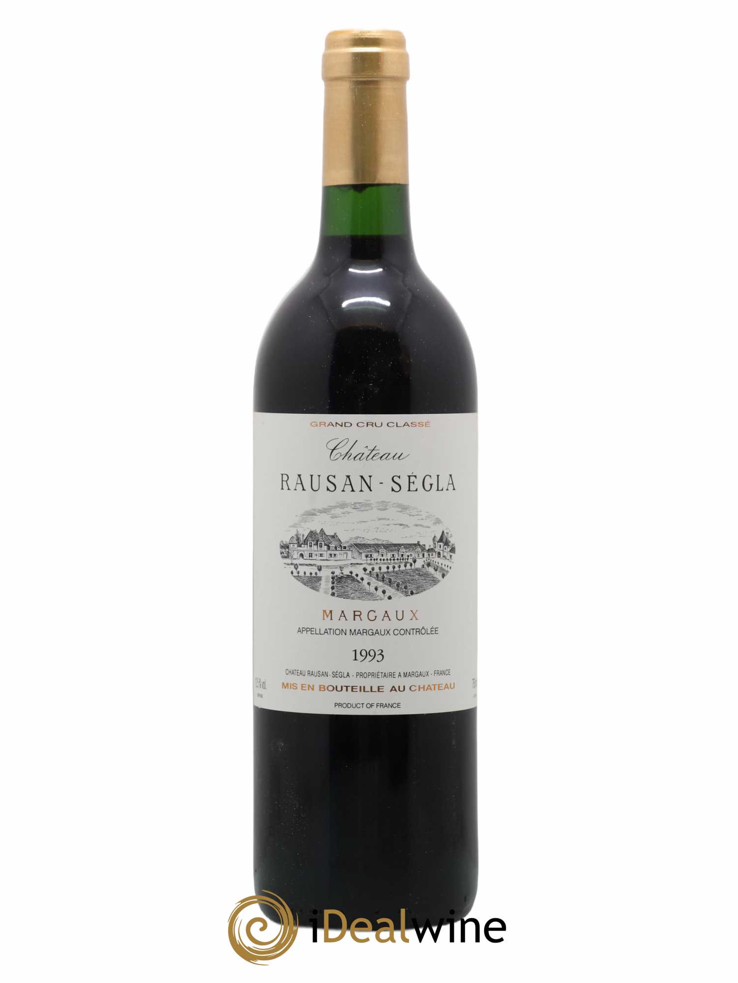 Château Rauzan Ségla Grand Cru Classé 1993 - Lot de 1 bouteille - 0
