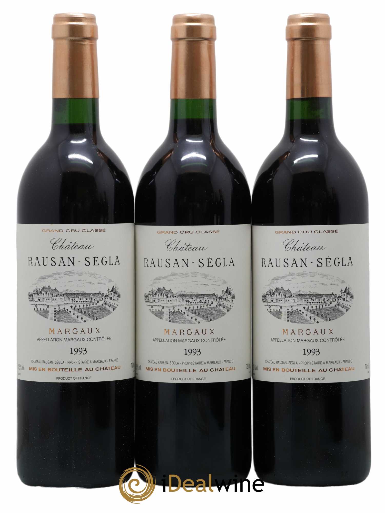 Château Rauzan Ségla Grand Cru Classé 1993 - Lot de 12 bouteilles - 2