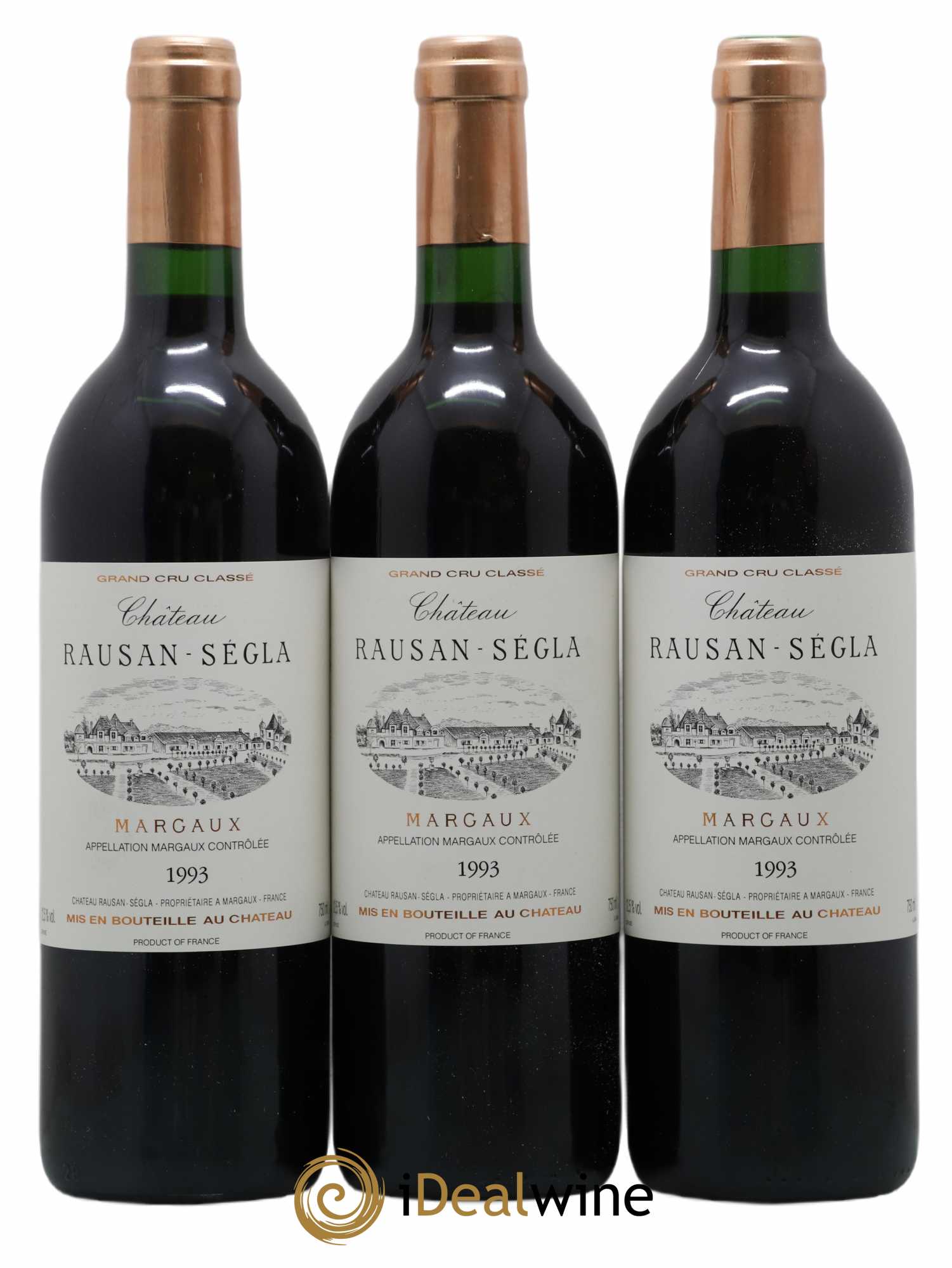Château Rauzan Ségla Grand Cru Classé 1993 - Lot de 12 bouteilles - 3