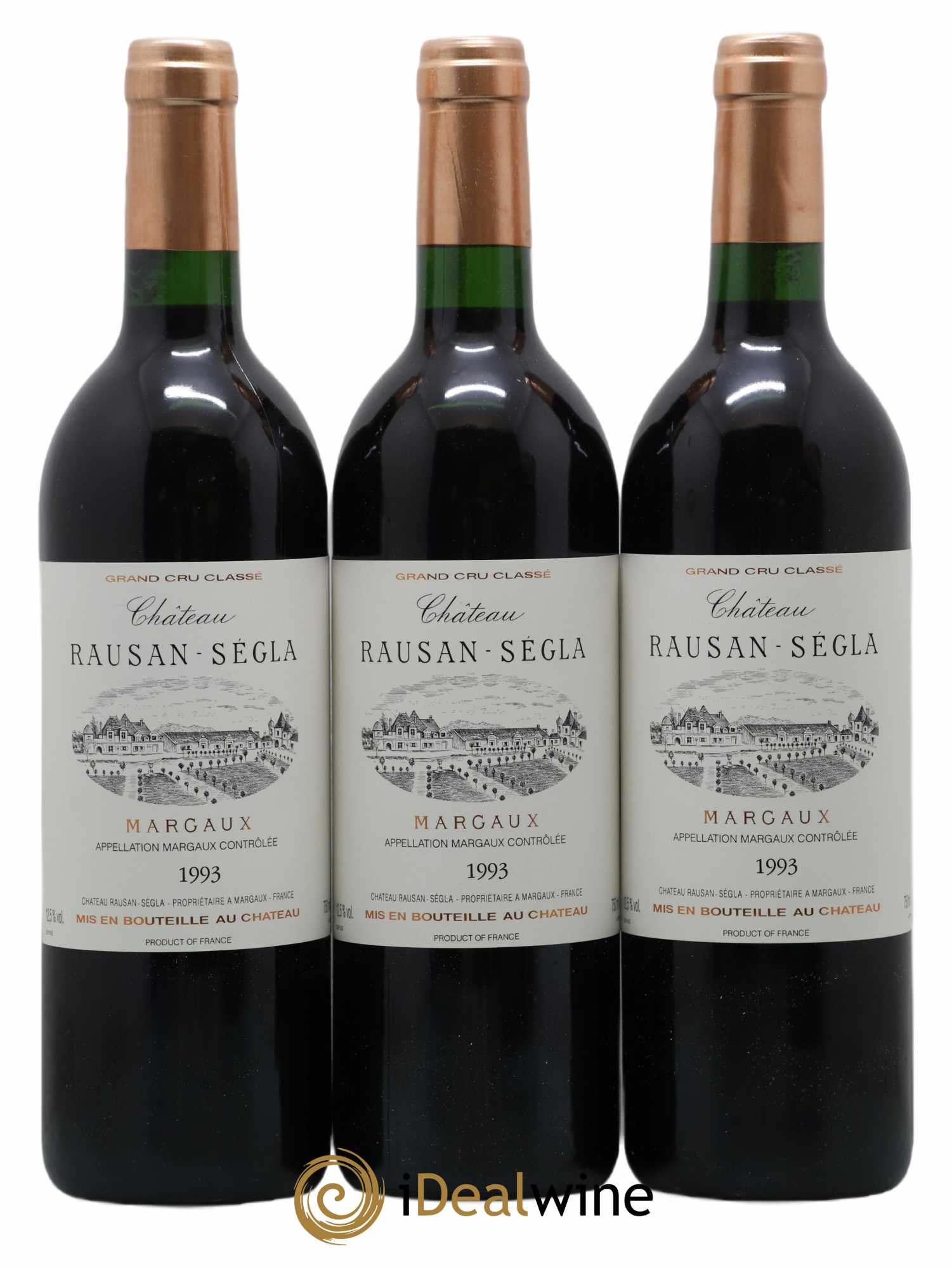 Château Rauzan Ségla Grand Cru Classé 1993 - Lot de 12 bouteilles - 4
