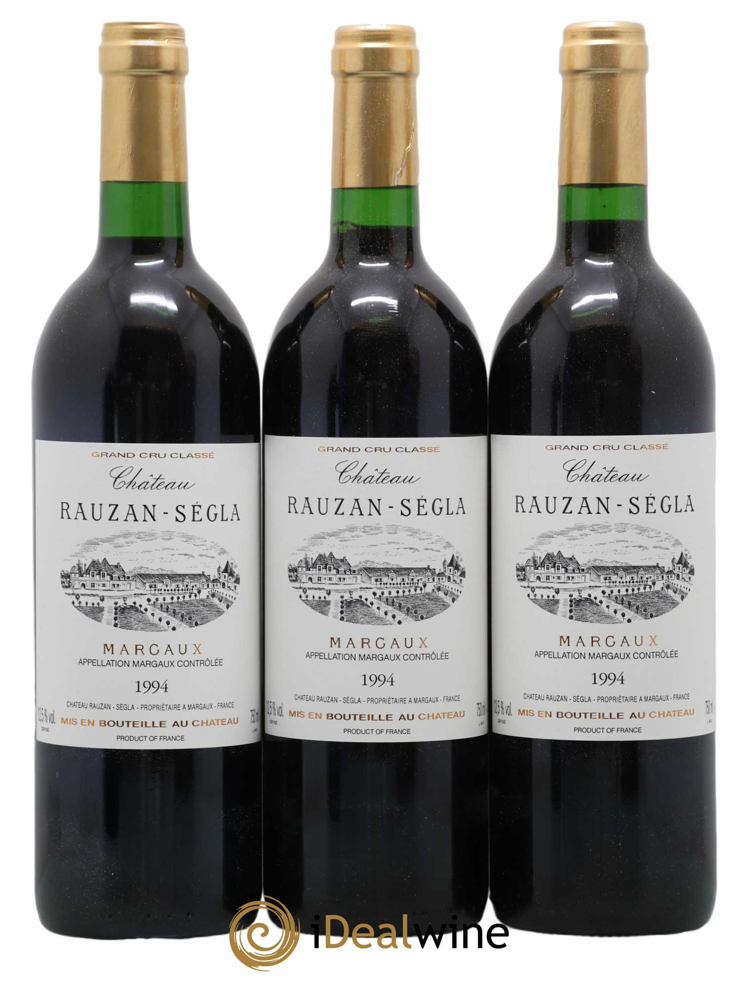 Château Rauzan Ségla Grand Cru Classé 1994 - Lot de 12 bouteilles - 1