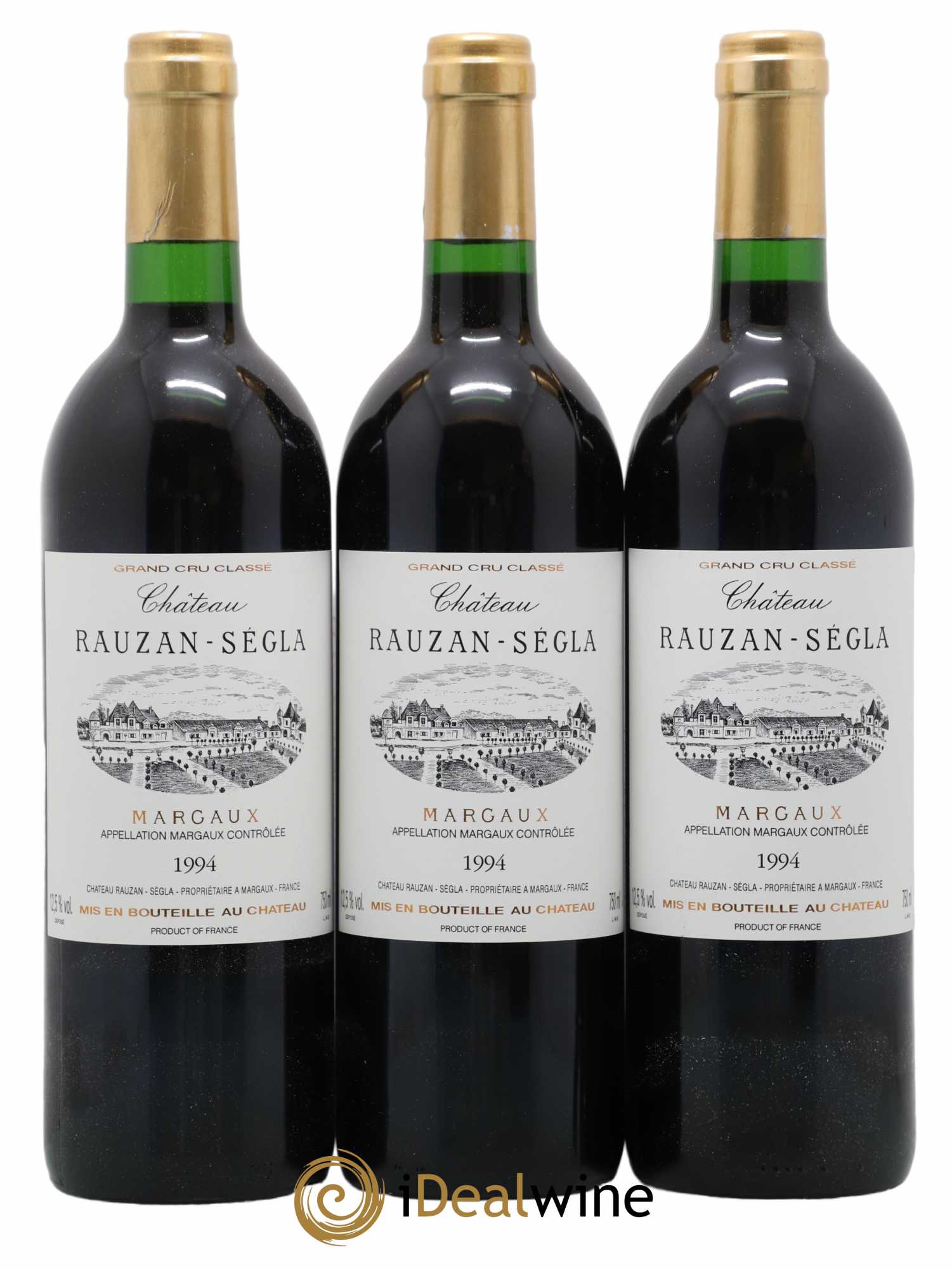 Château Rauzan Ségla Grand Cru Classé 1994 - Lot de 12 bouteilles - 2