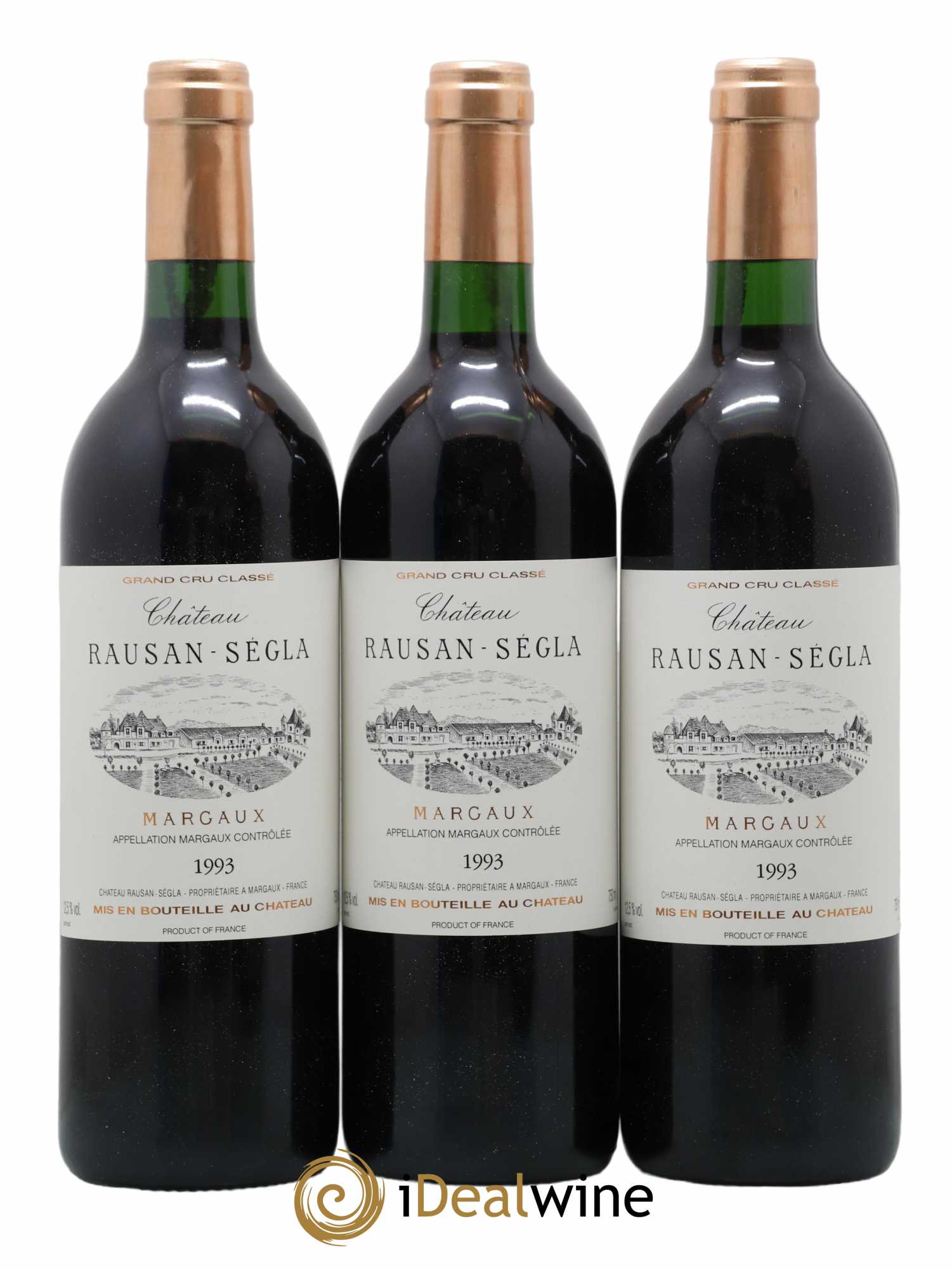 Château Rauzan Ségla Grand Cru Classé 1993 - Lot de 12 bouteilles - 2