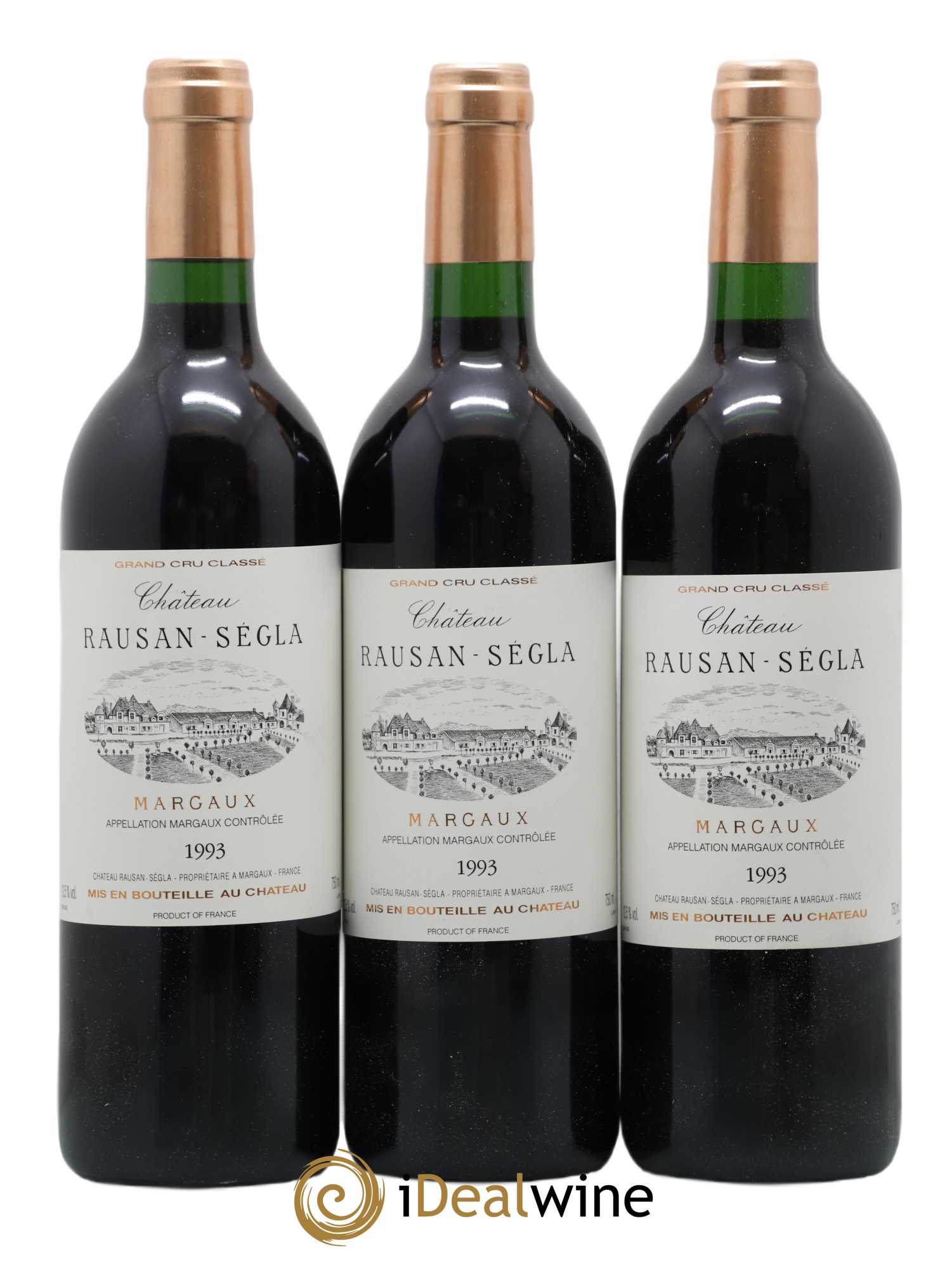 Château Rauzan Ségla Grand Cru Classé 1993 - Lot de 12 bouteilles - 3