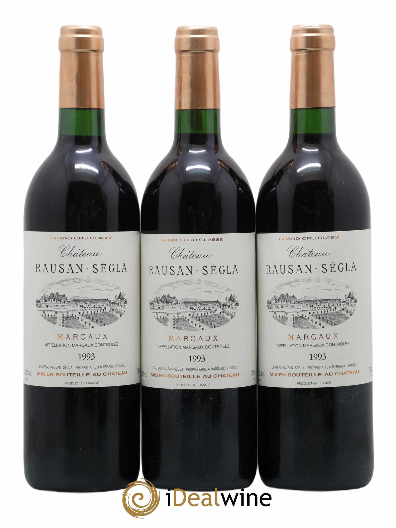 Château Rauzan Ségla Grand Cru Classé 1993 - Lot de 12 bouteilles - 4
