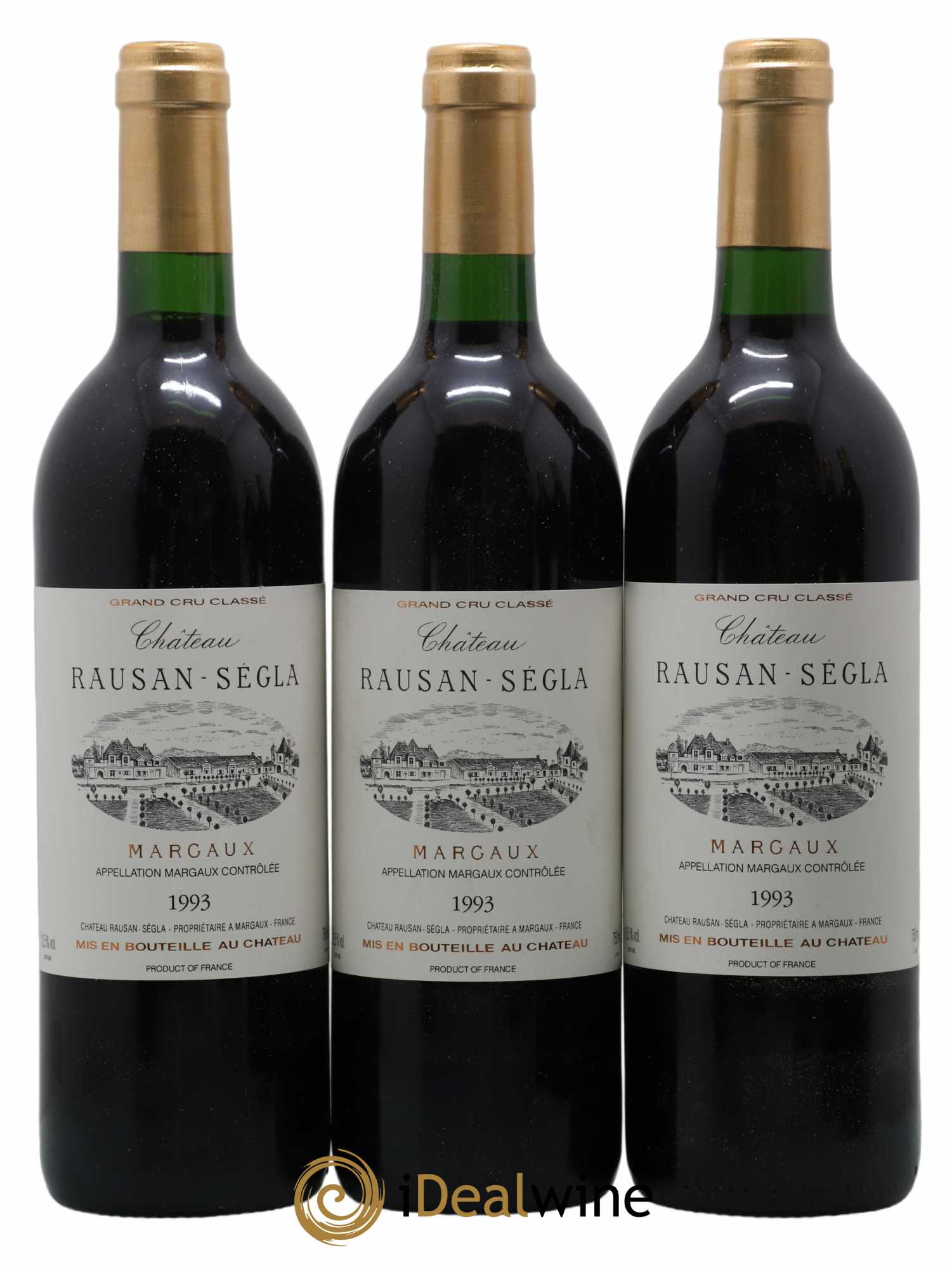 Château Rauzan Ségla Grand Cru Classé 1993 - Lot de 6 bouteilles - 1