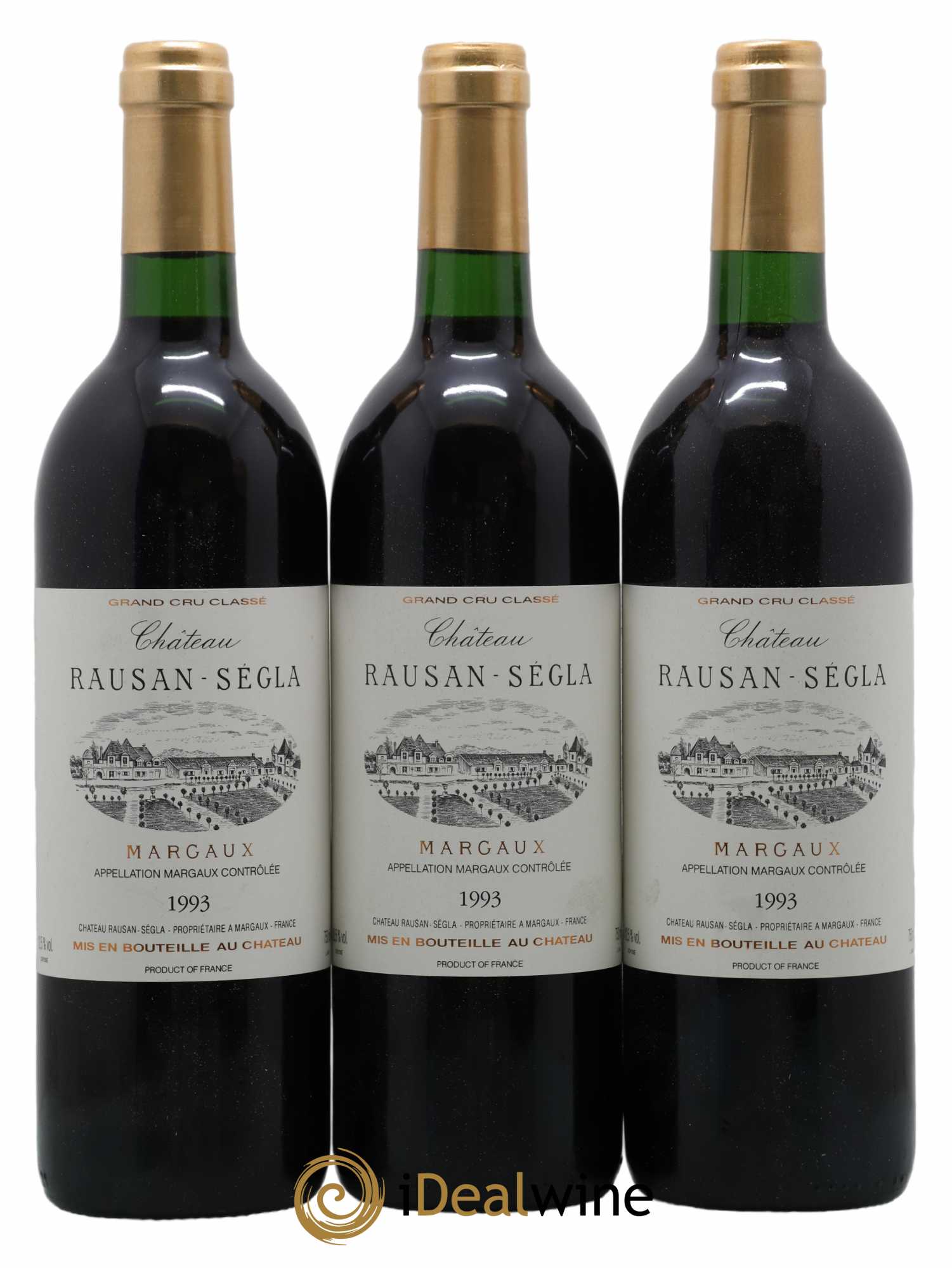 Château Rauzan Ségla Grand Cru Classé 1993 - Lot de 6 bouteilles - 2