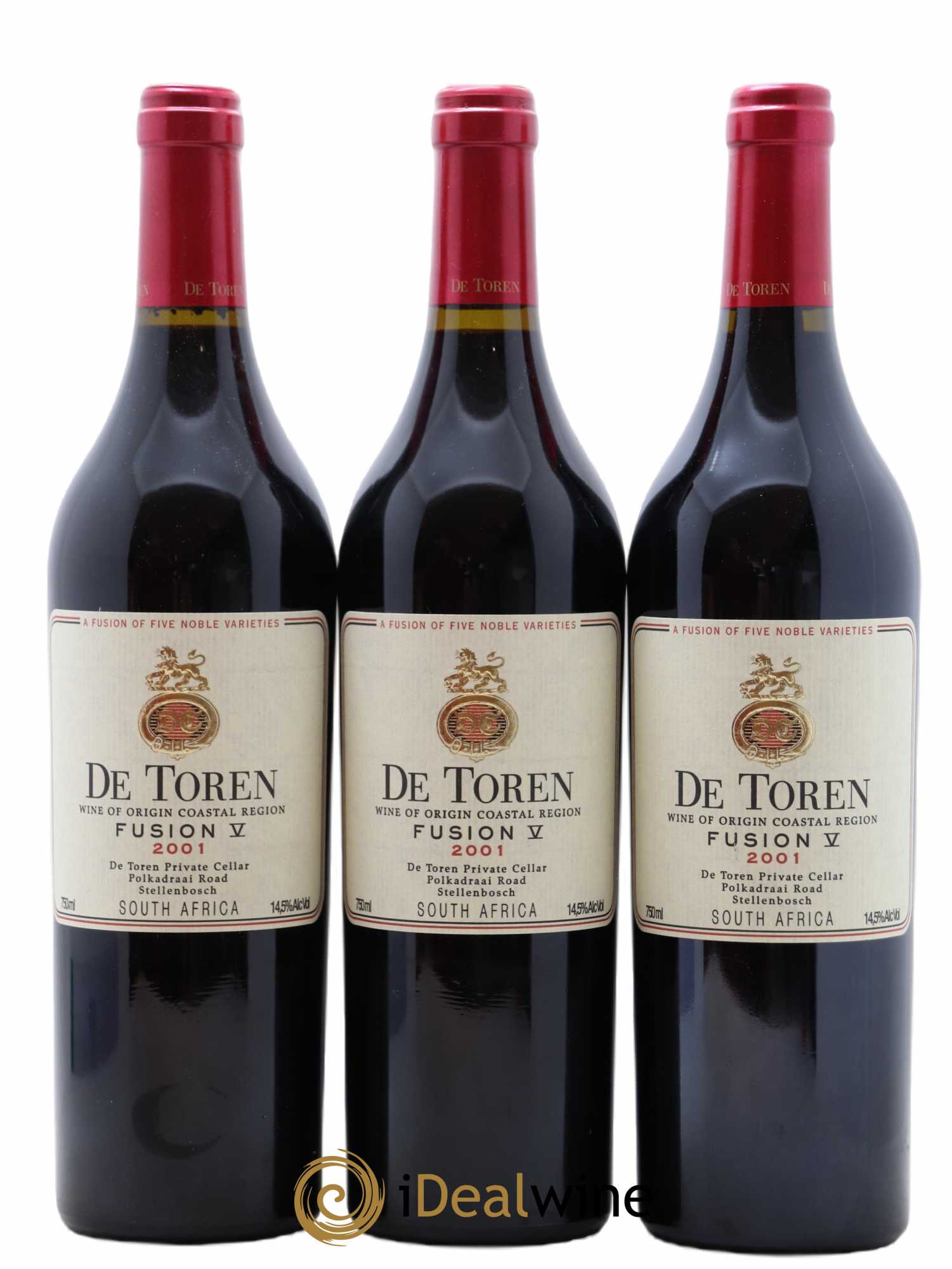 Afrique du Sud De Toren Fusion V 2001 - Lot de 12 bouteilles - 1
