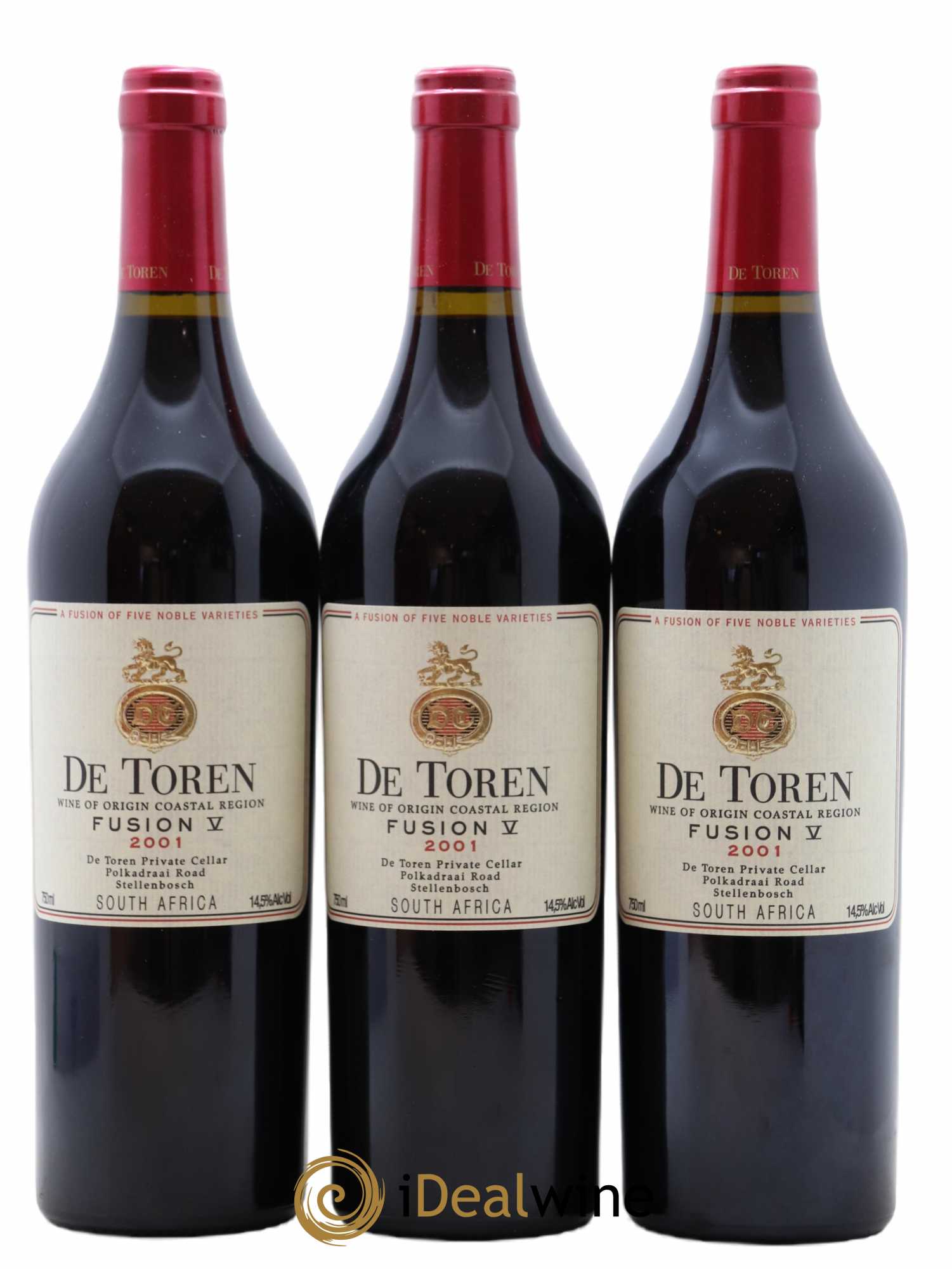 Afrique du Sud De Toren Fusion V 2001 - Lot de 12 bouteilles - 3
