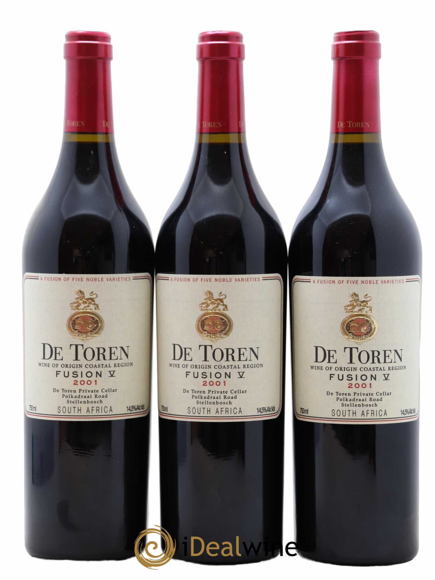 Afrique du Sud De Toren Fusion V 2001 - Lot de 12 bouteilles - 5