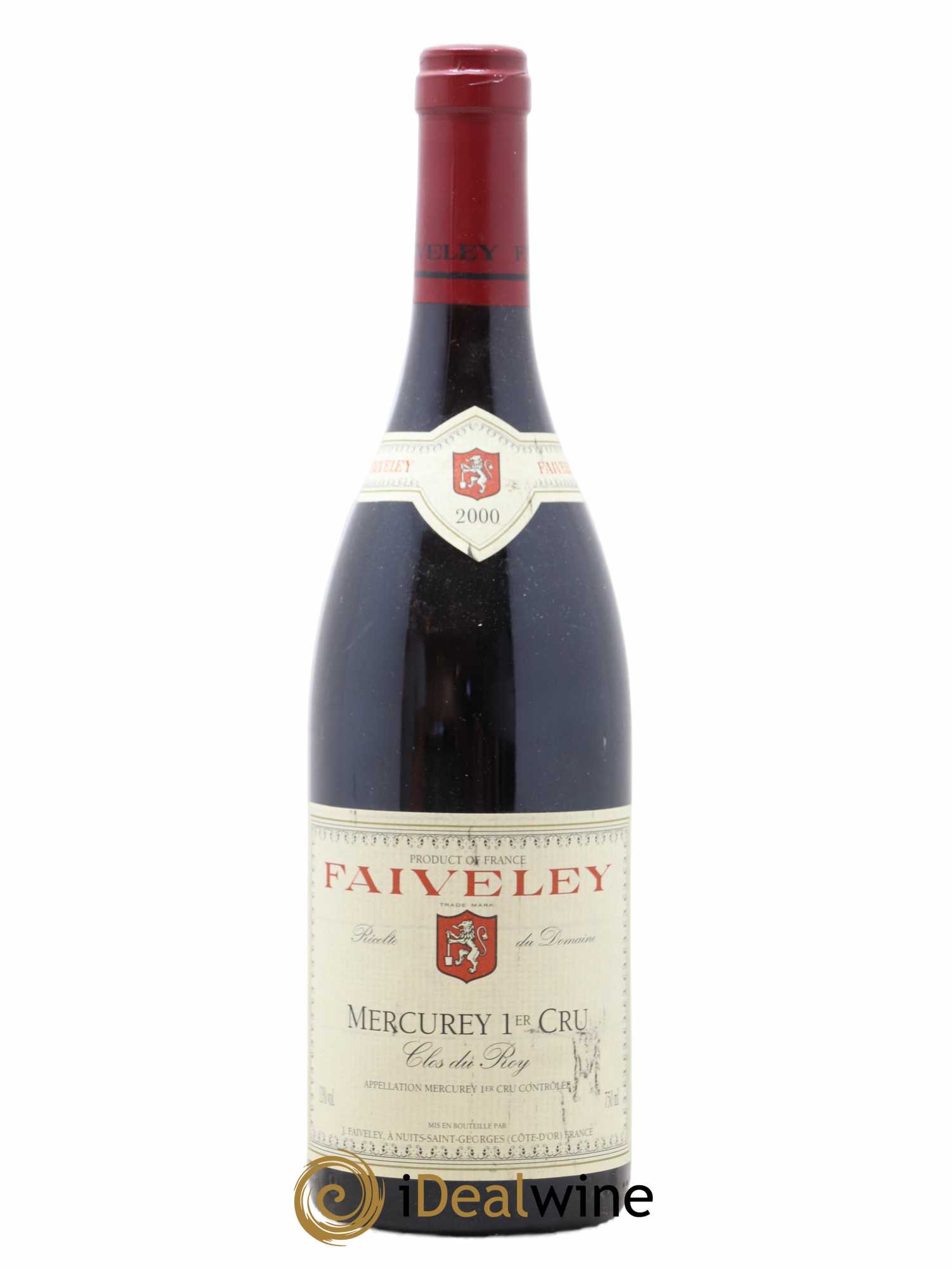 Mercurey 1er Cru Clos du Roy Faiveley 2000 - Lot de 1 bouteille - 0