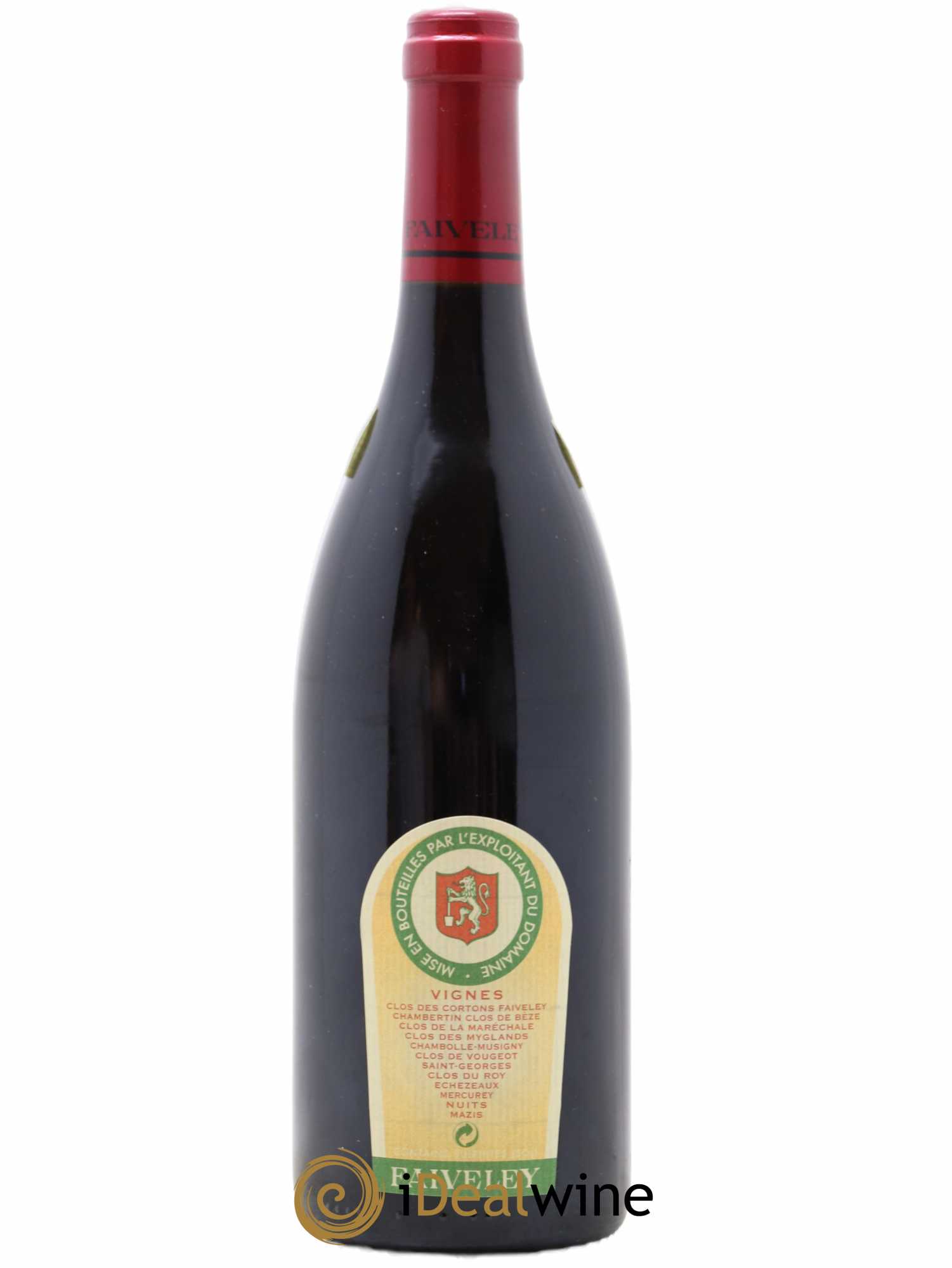 Echezeaux Grand Cru Faiveley 2002 - Lot de 1 bouteille - 1