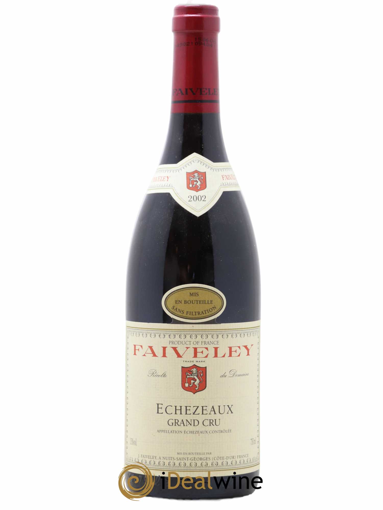 Echezeaux Grand Cru Faiveley 2002 - Lot de 1 bouteille - 0