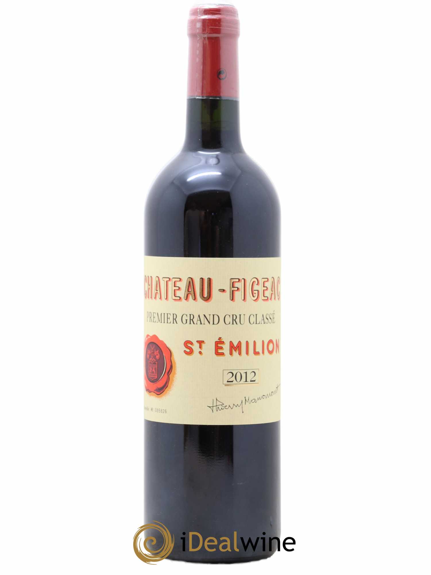 Château Figeac 1er Grand Cru Classé A 2012 - Lot de 1 bouteille - 0