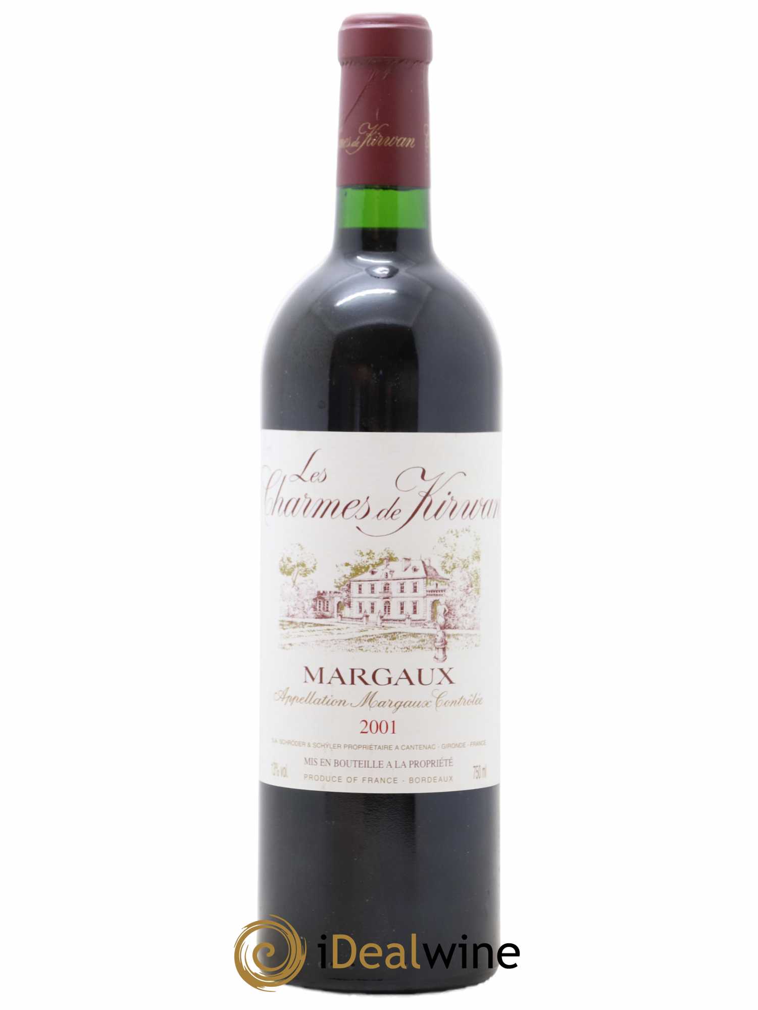 Charmes de Kirwan Second Vin 2001 - Lot de 1 bouteille - 0