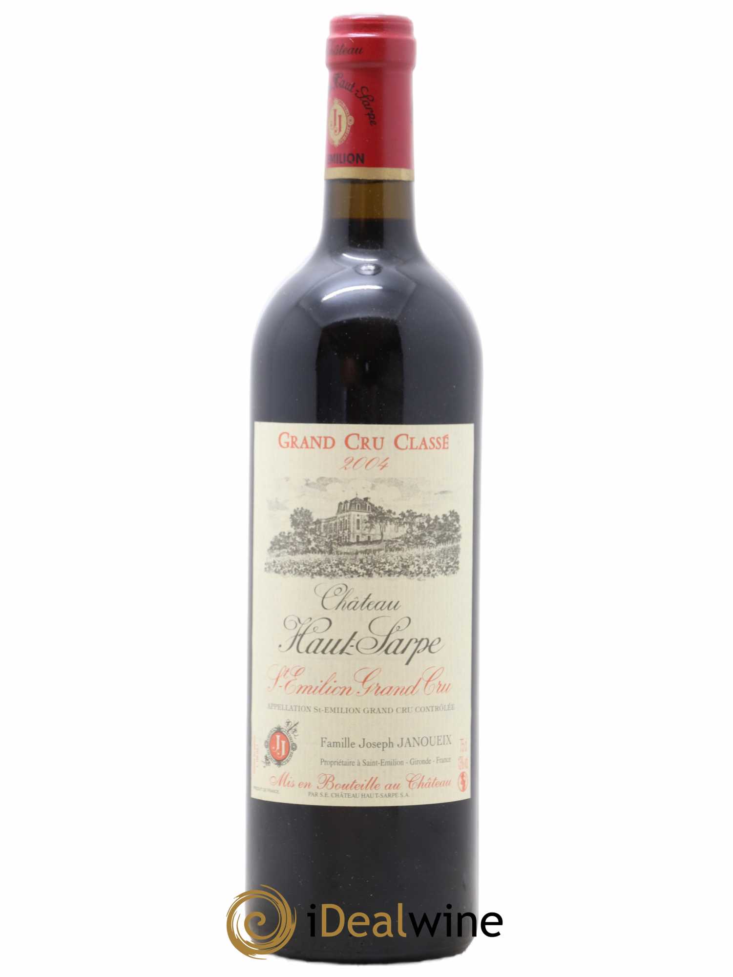 Château Haut Sarpe Grand Cru Classé 2004 - Lot de 1 bouteille - 0