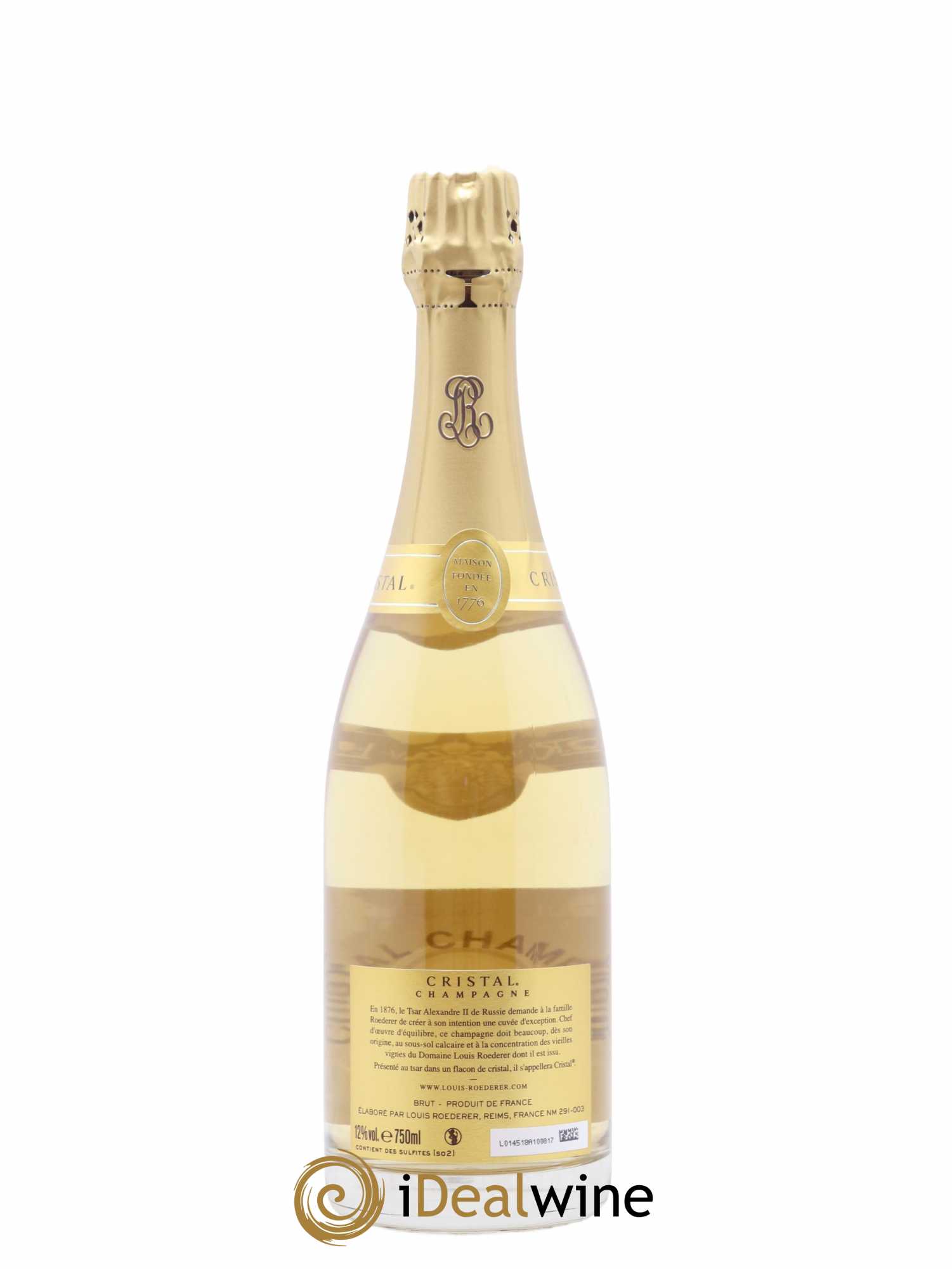 Cristal Louis Roederer 2013 - Lot of 1 bottle - 2