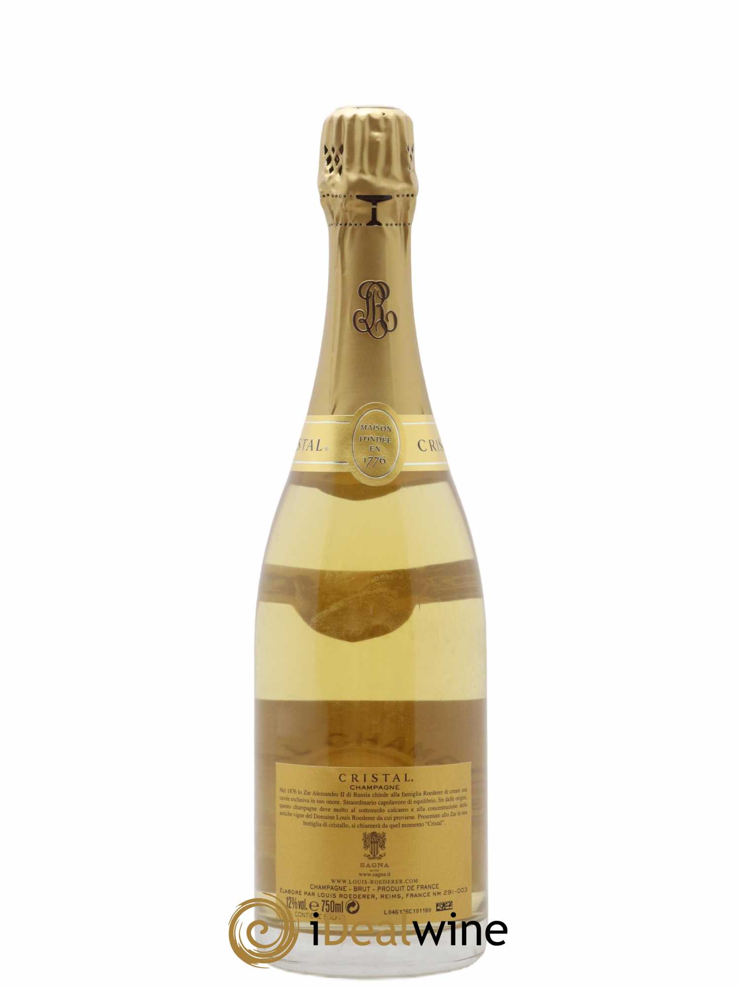 Cristal Louis Roederer 2009 - Lot of 1 bottle - 2