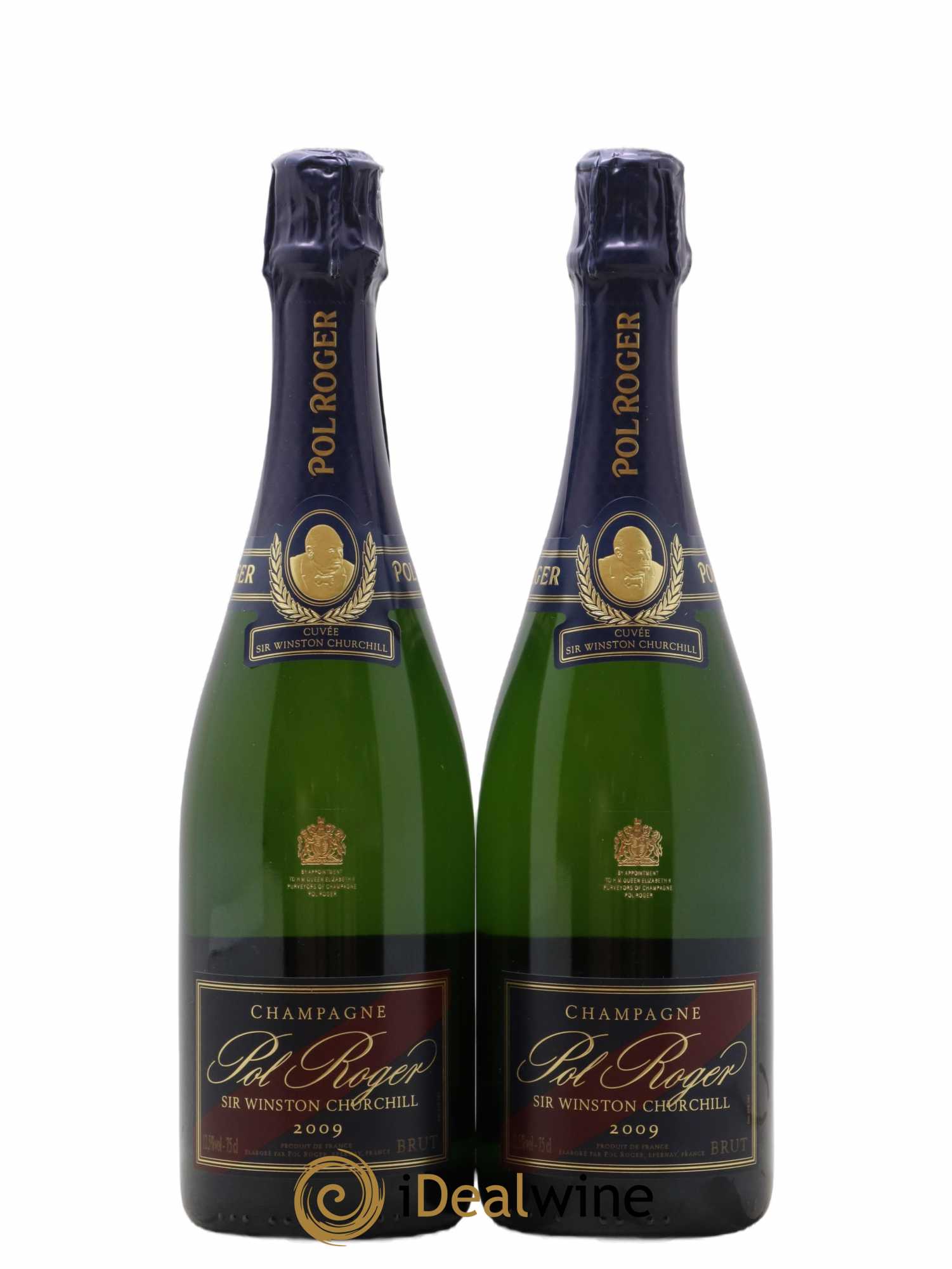 Cuvée Winston Churchill Pol Roger 2009 - Lot of 2 bottles - 1