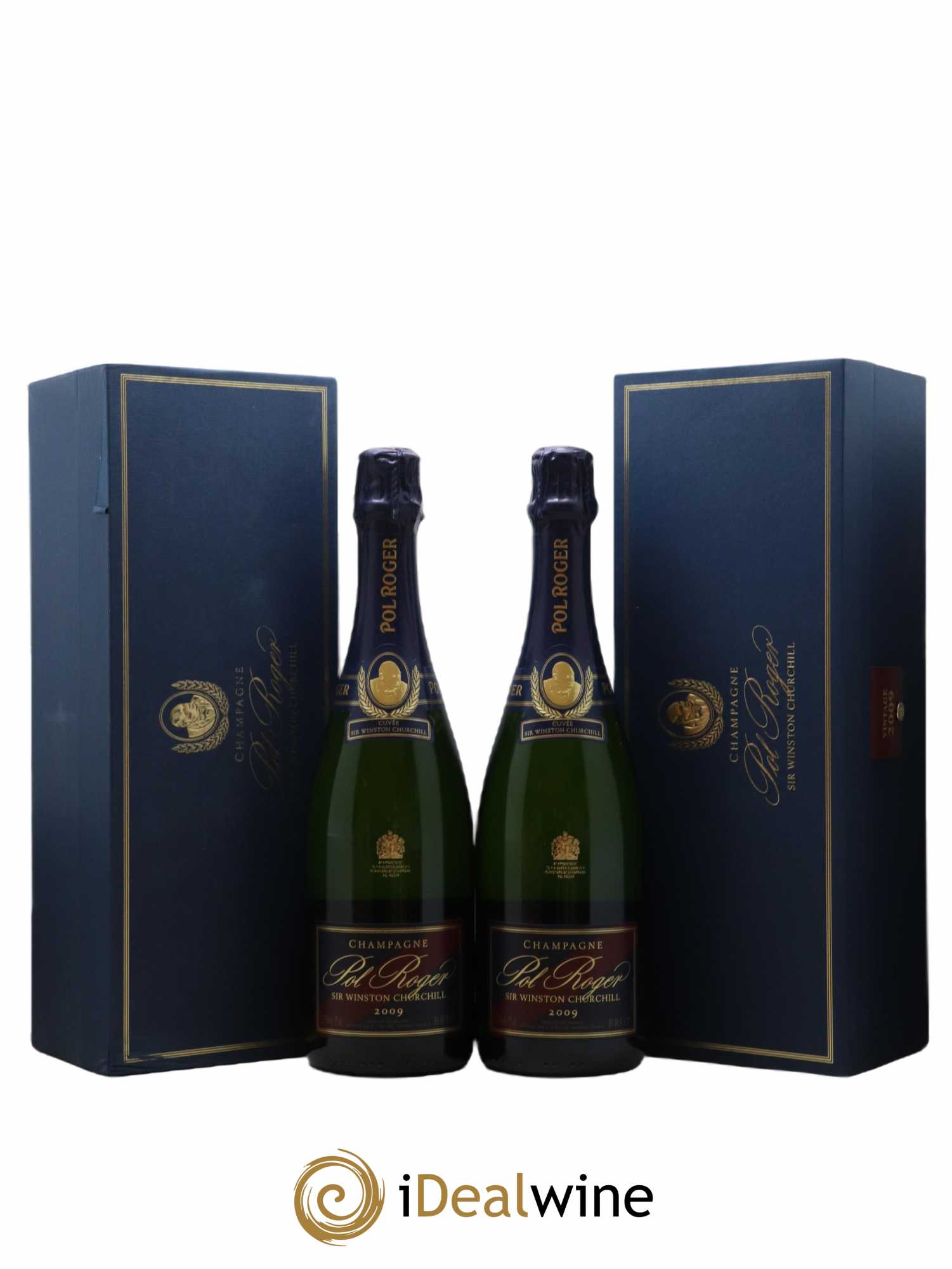 Cuvée Winston Churchill Pol Roger 2009 - Lot of 2 bottles - 0