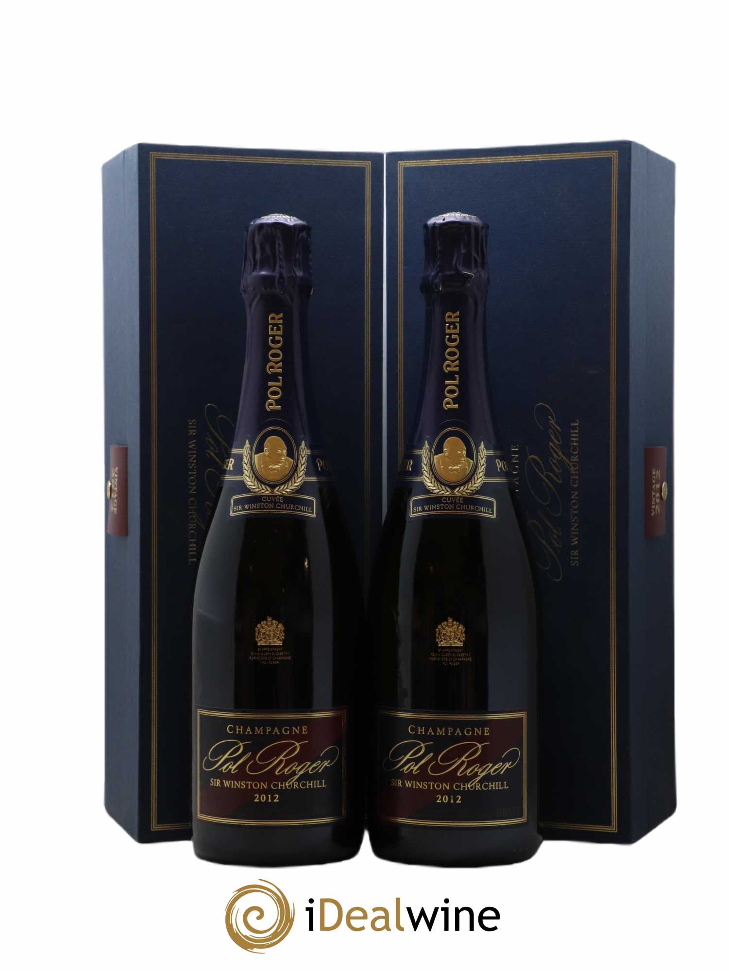 Cuvée Winston Churchill Pol Roger 2012 - Lot of 2 bottles - 0