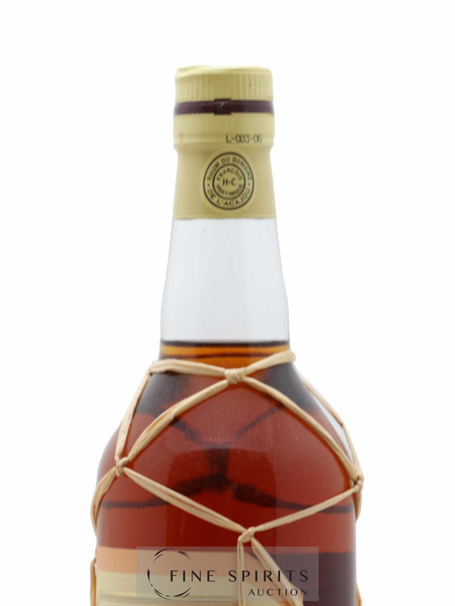 Clément 1976 Of. Domaine de l'Acajou Vieilli en fûts de Chêne - Lot de 1 bouteille - 3