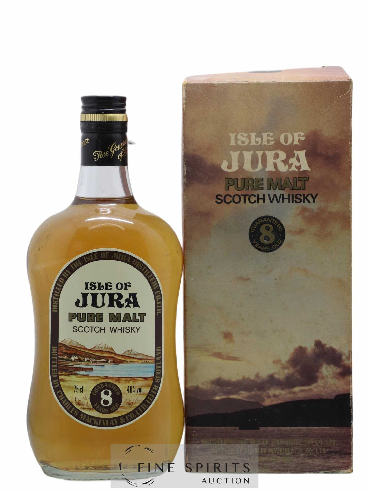 Jura 8 years Of. Charles MacKinlay & Co. Ltd Pure Malt - Lot de 1 bouteille - 0