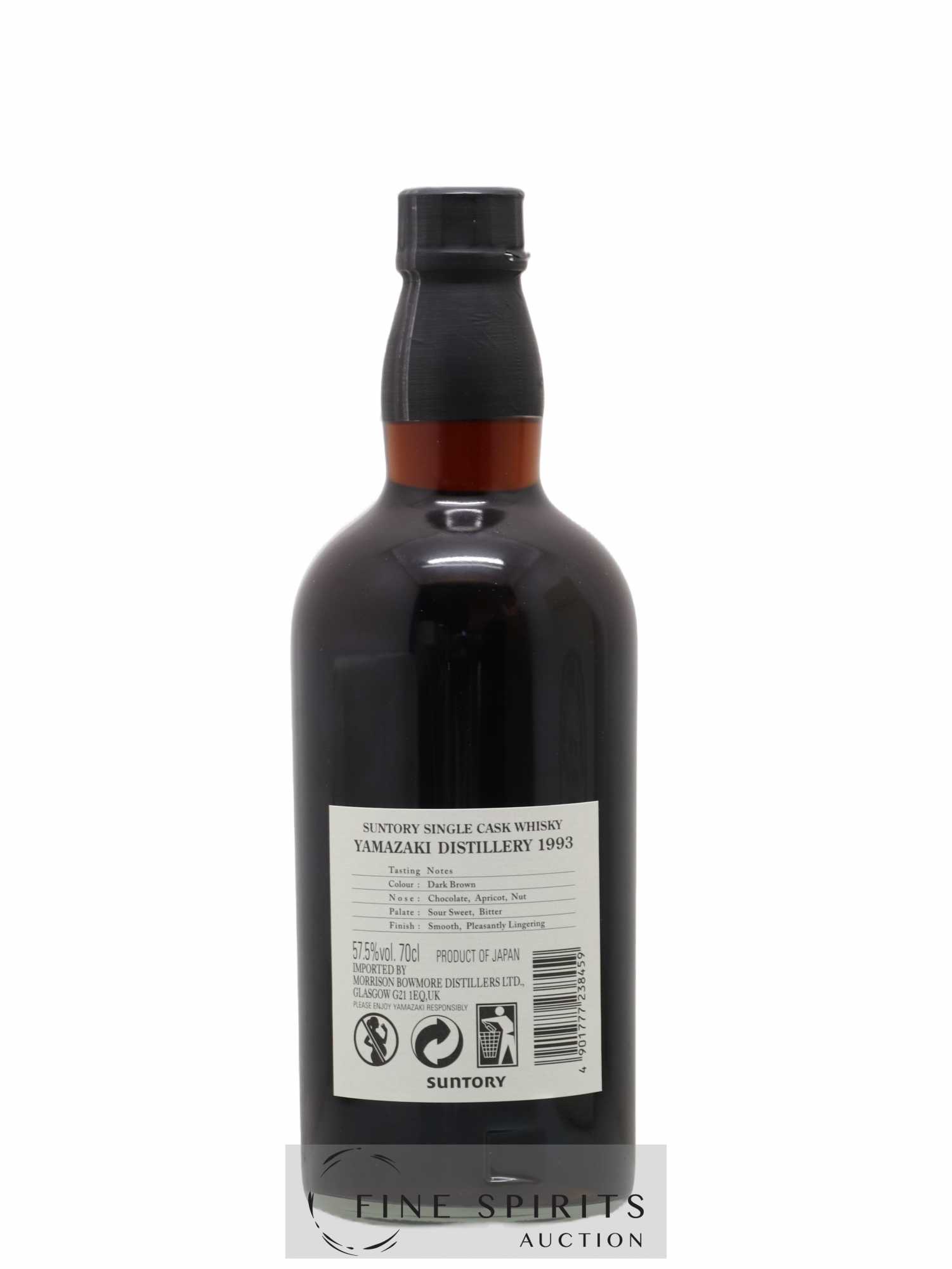 Yamazaki 1993 Of. Single Sherry Butt Cask n°3T70070 - bottled 2012 LMDW The Private Cask - Lot de 1 bouteille - 2