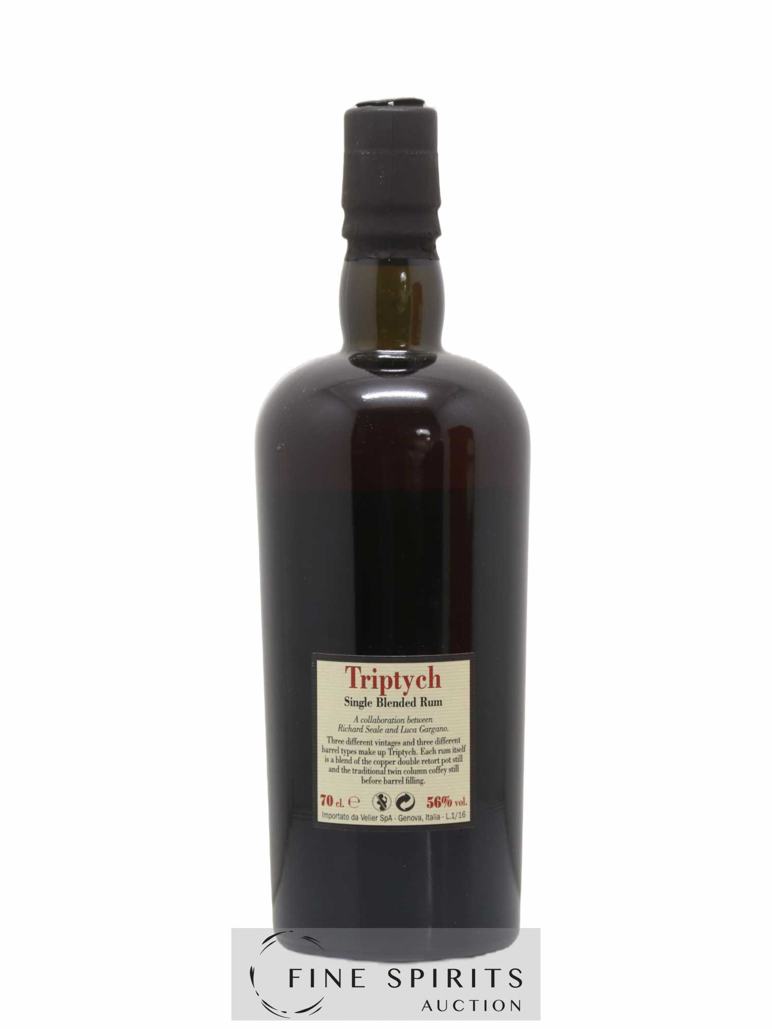 Foursquare Velier Triptych One of 5400 - bottled 2016 - Lot de 1 bouteille - 2