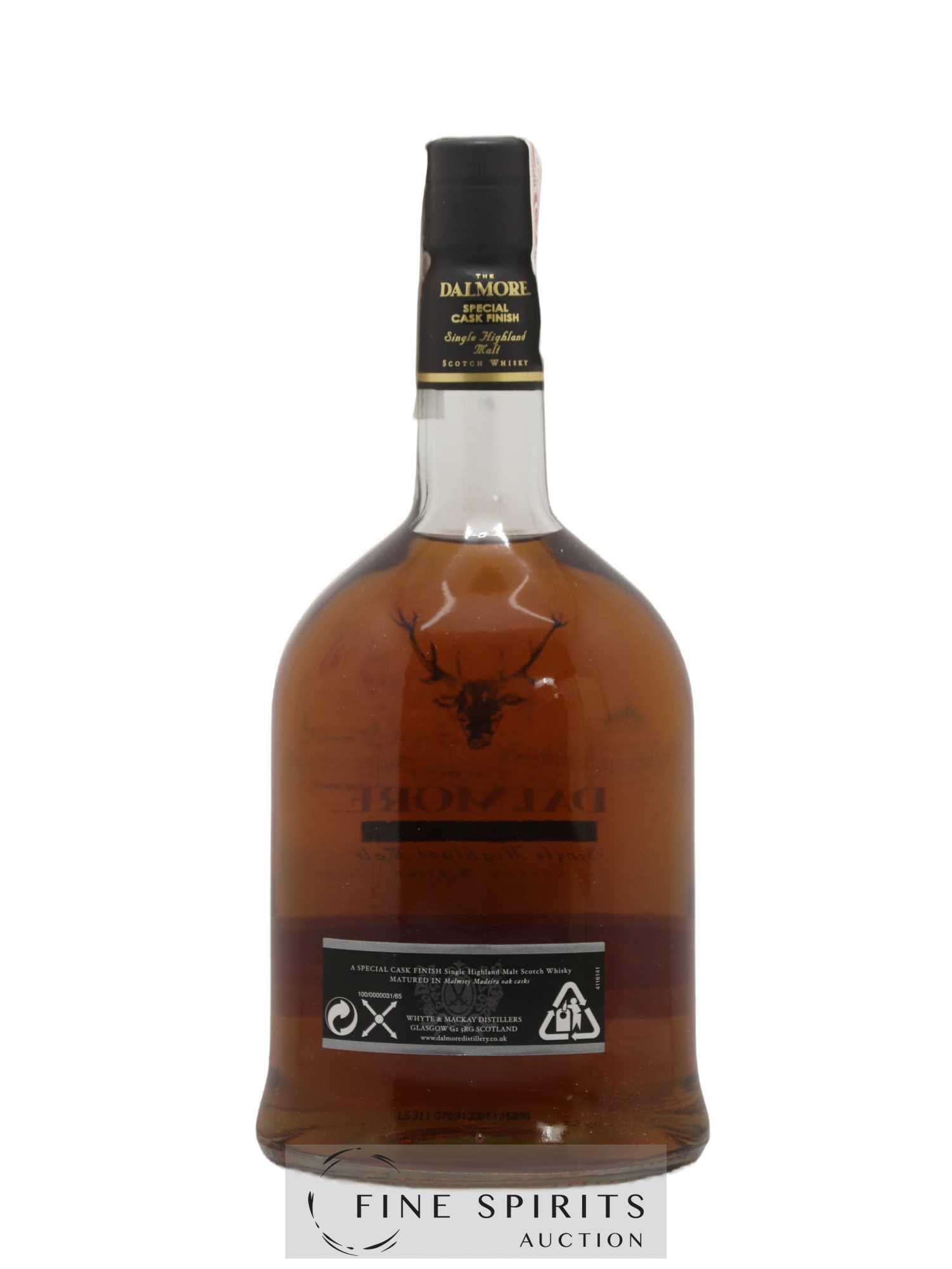 Dalmore 12 years 1992 Of. Black Pearl Special Cask Finish - Lot of 1 bottle - 2