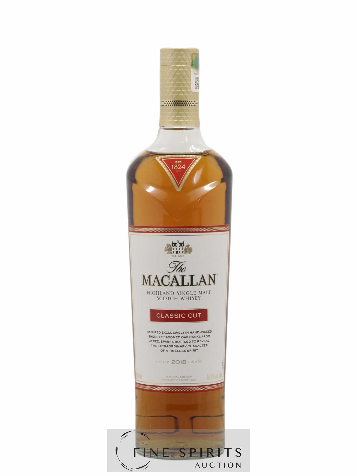 Macallan (The) Of. Classic Cut 2018 Limited Edition - Lot de 1 bouteille - 1