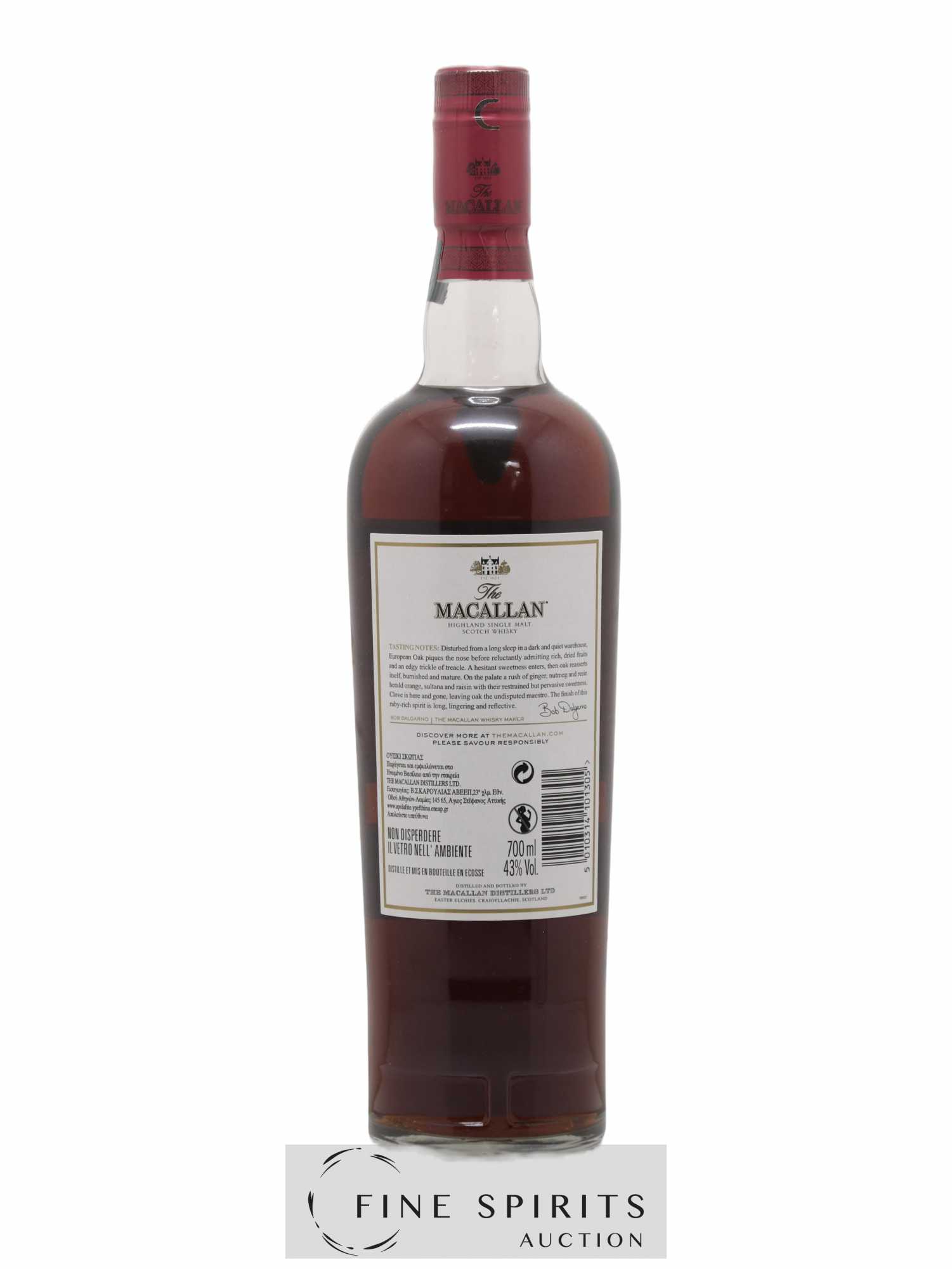 Macallan (The) Of. Ruby Sherry Oak Casks - Lot of 1 bottle - 2