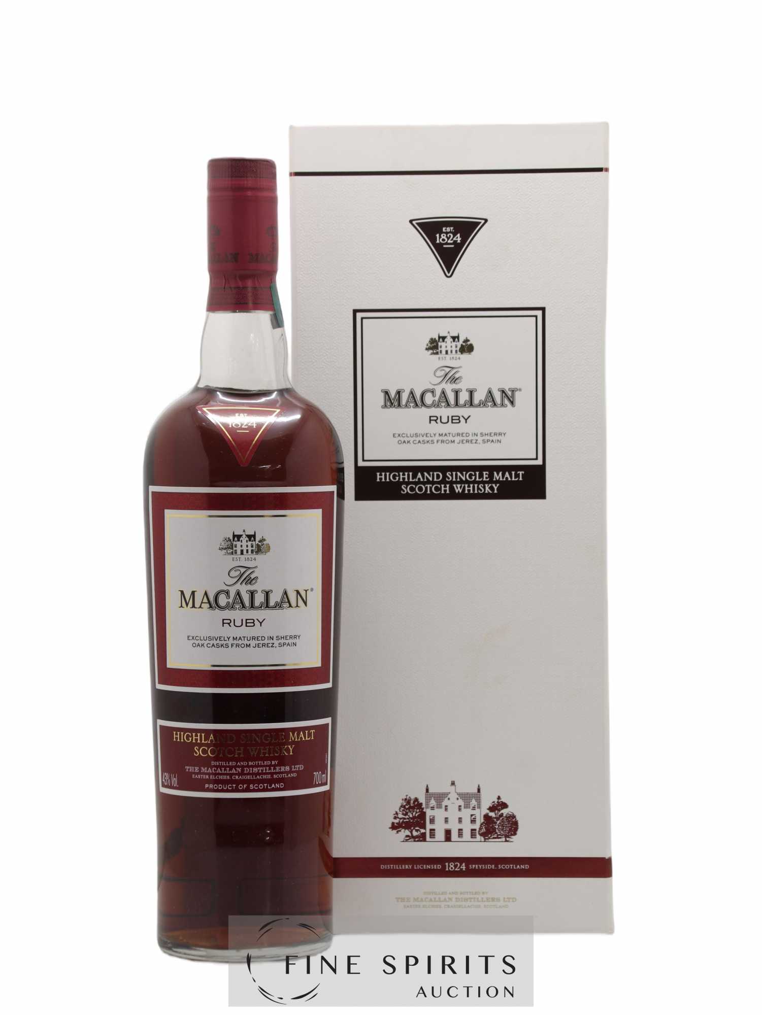 Macallan (The) Of. Ruby Sherry Oak Casks - Lot of 1 bottle - 0