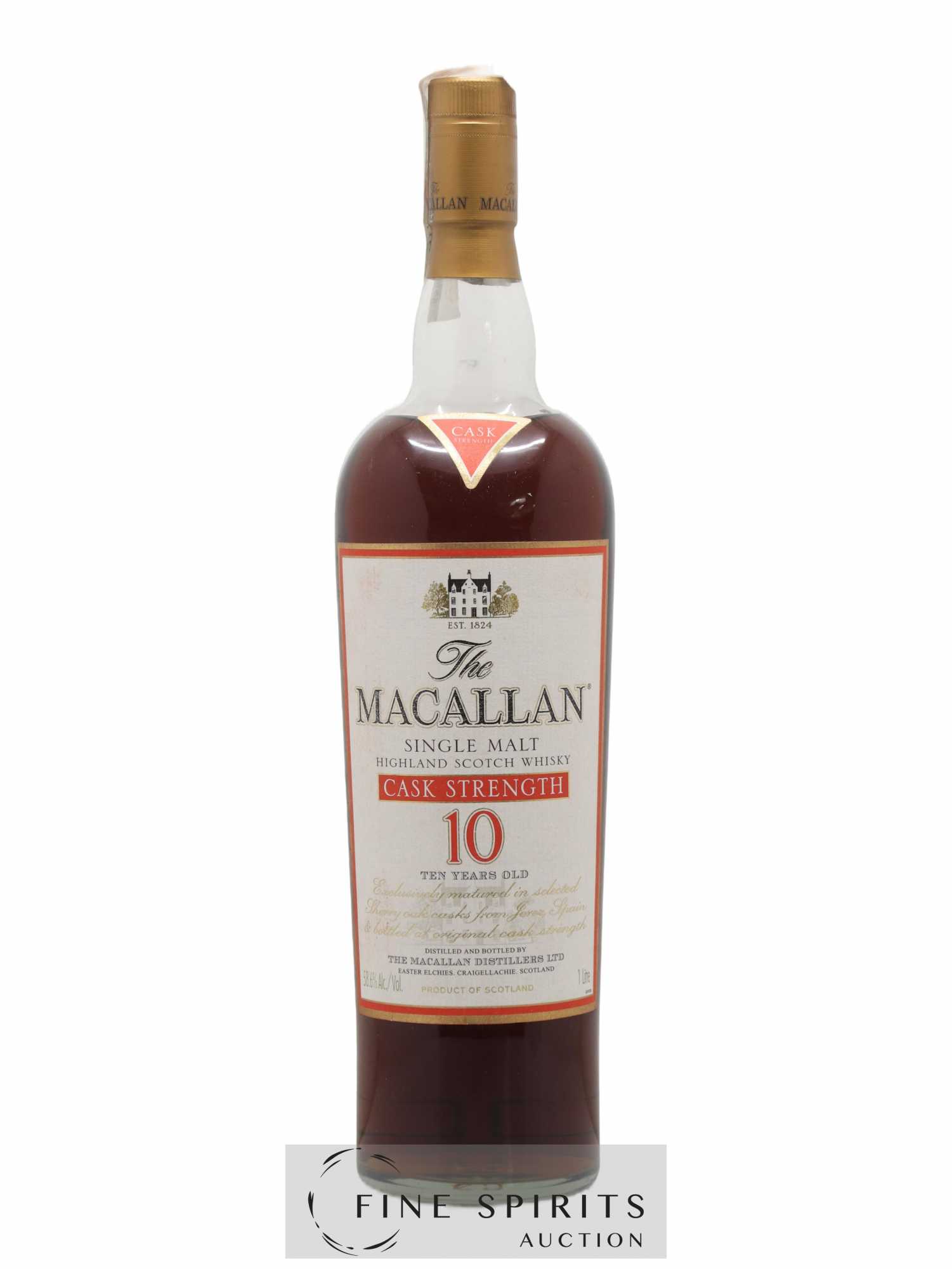 Macallan (The) 10 years Of. Original Cask Strength - Lot de 1 bouteille - 1