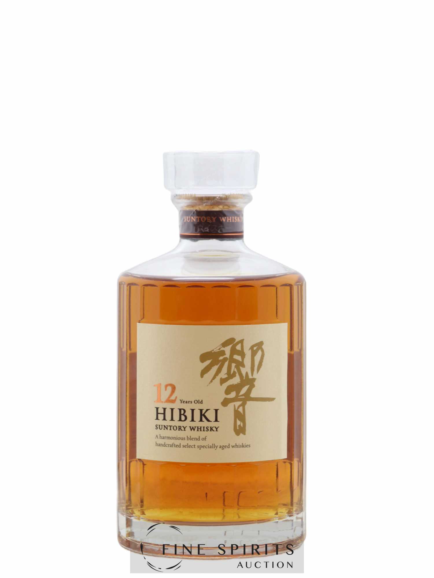 Hibiki 12 years Of. Suntory (70cl.) - Lot de 1 bouteille - 1