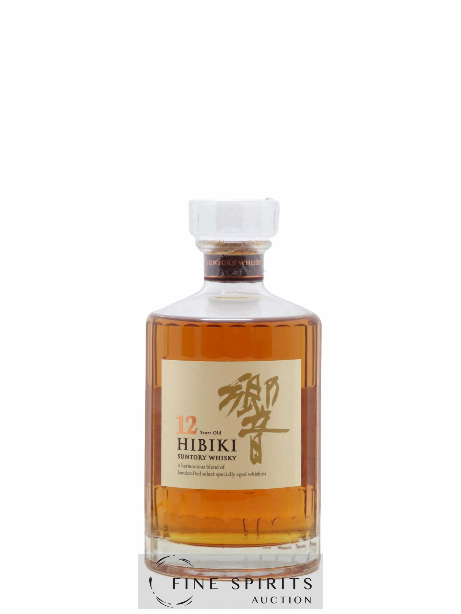 Hibiki 12 years Of. Suntory (70cl.) - Lot de 1 bouteille - 1