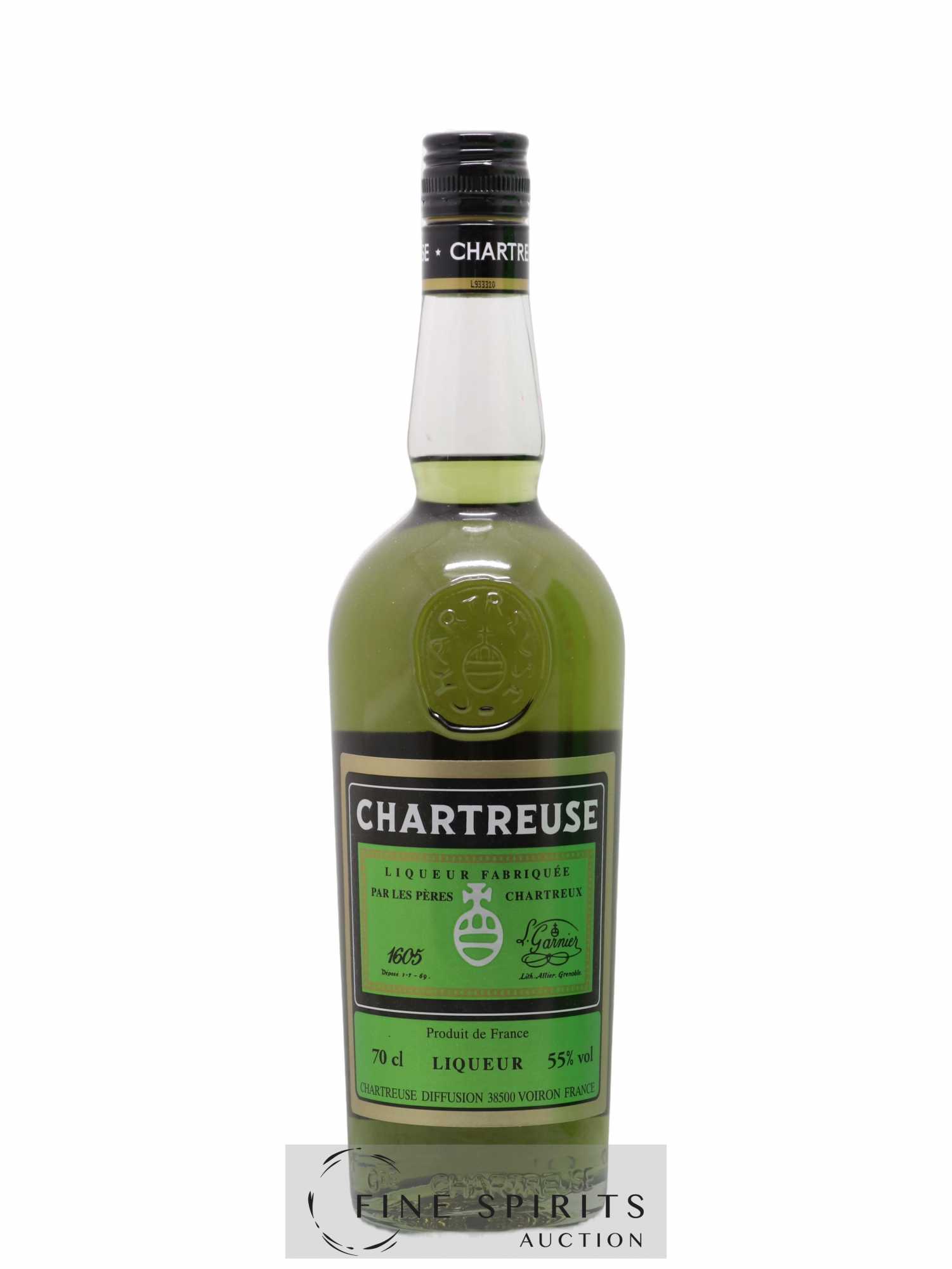 Chartreuse Of. Verte Mise 2017 Série Connectée - Lot de 1 bouteille - 1