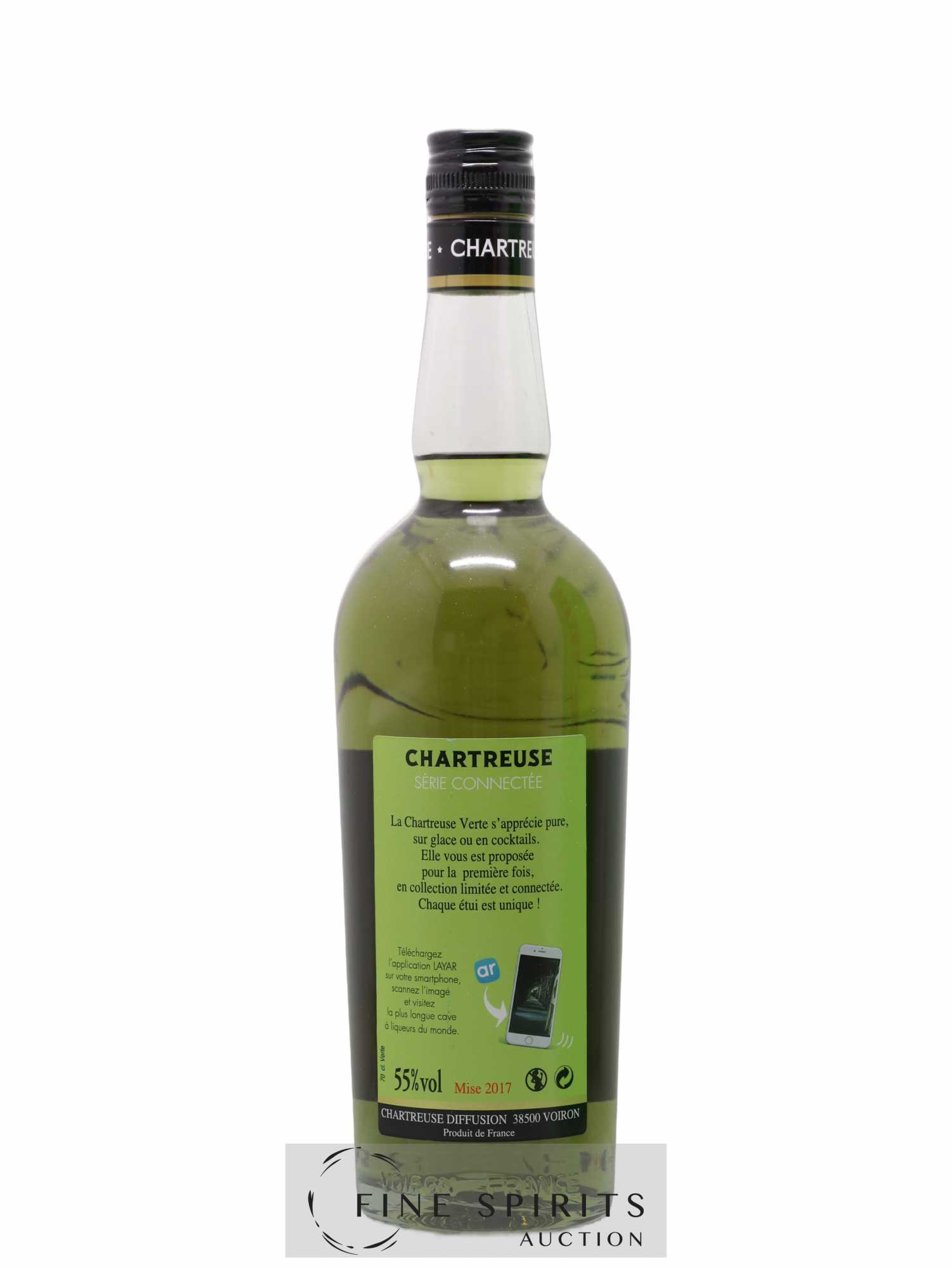 Chartreuse Of. Verte Mise 2017 Série Connectée - Lot de 1 bouteille - 2