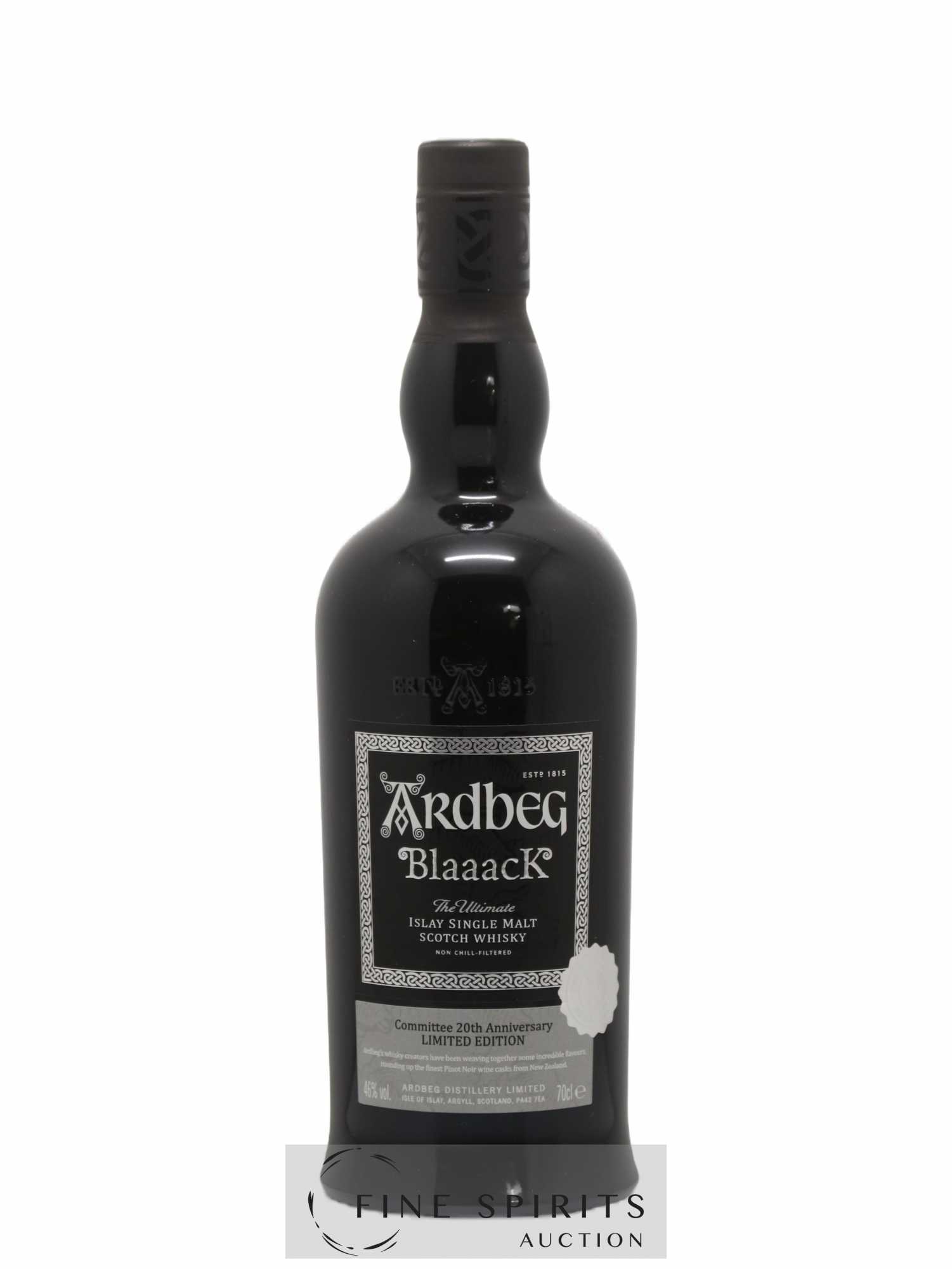 Ardbeg Of. Blaaack Committee 20th Anniversary - 2020 Limited Edition The Ultimate - Lotto di 1 bottiglia - 1
