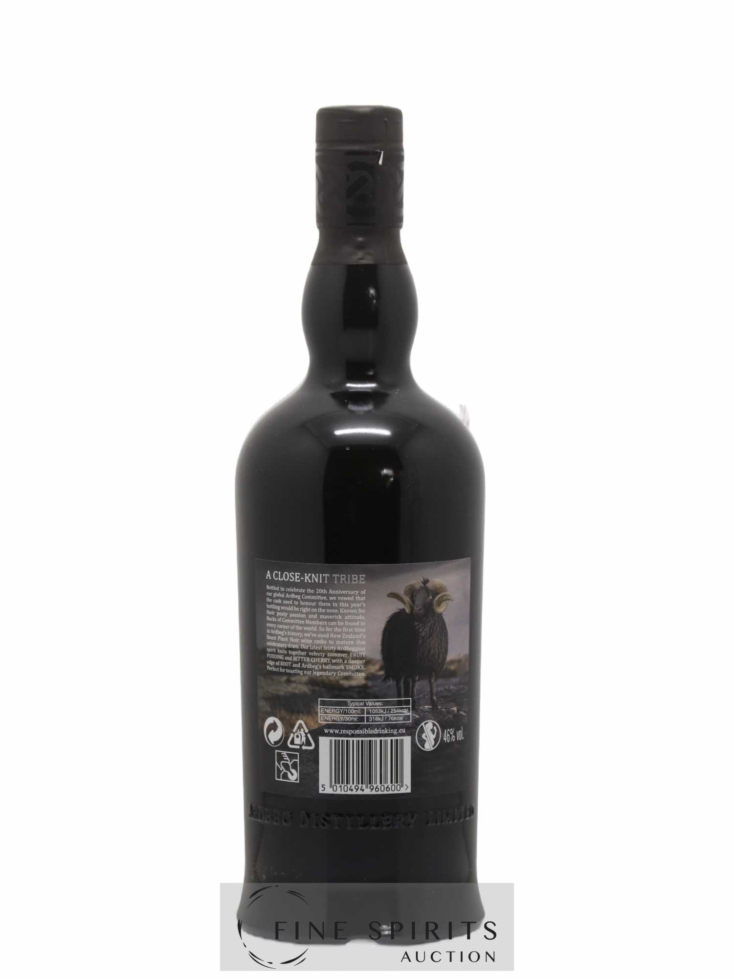 Ardbeg Of. Blaaack Committee 20th Anniversary - 2020 Limited Edition The Ultimate - Lotto di 1 bottiglia - 2