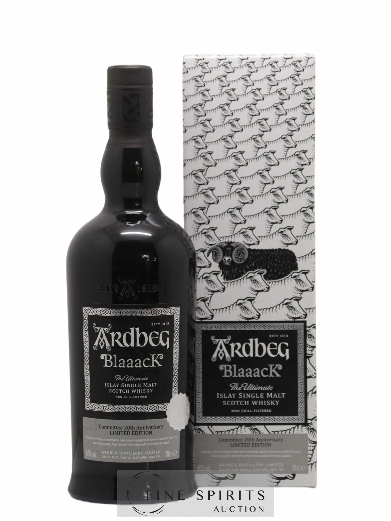 Ardbeg Of. Blaaack Committee 20th Anniversary - 2020 Limited Edition The Ultimate - Lotto di 1 bottiglia - 0